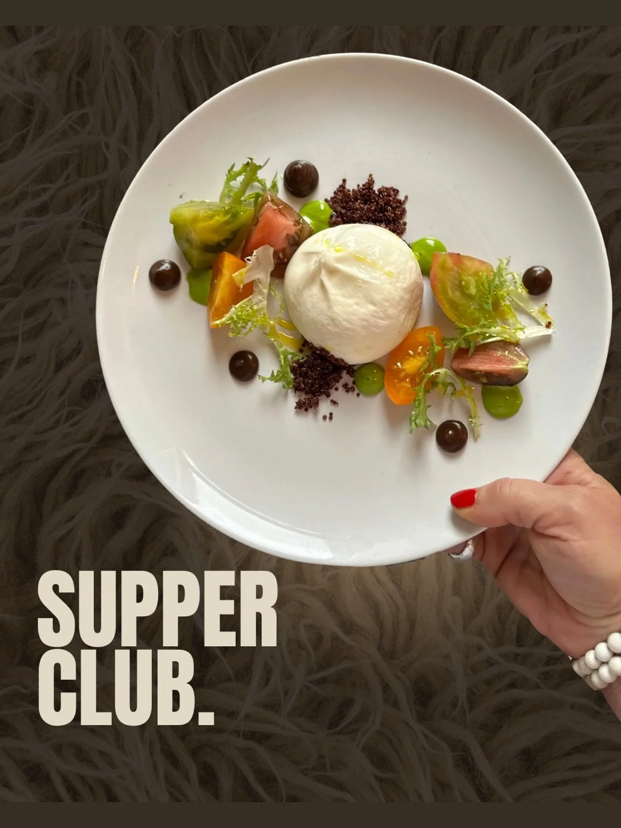 February Supper Club
Wed 25 Feb &bull; 7:30pm &bull; &pound;49

Dim lights, good music, slow dinner, and the caf&eacute; dressed up for the night. You know the drill! 

Menu:

🌿Hampshire smoked trout, pickled fennel, cucumber gel, crackers (veg: cha