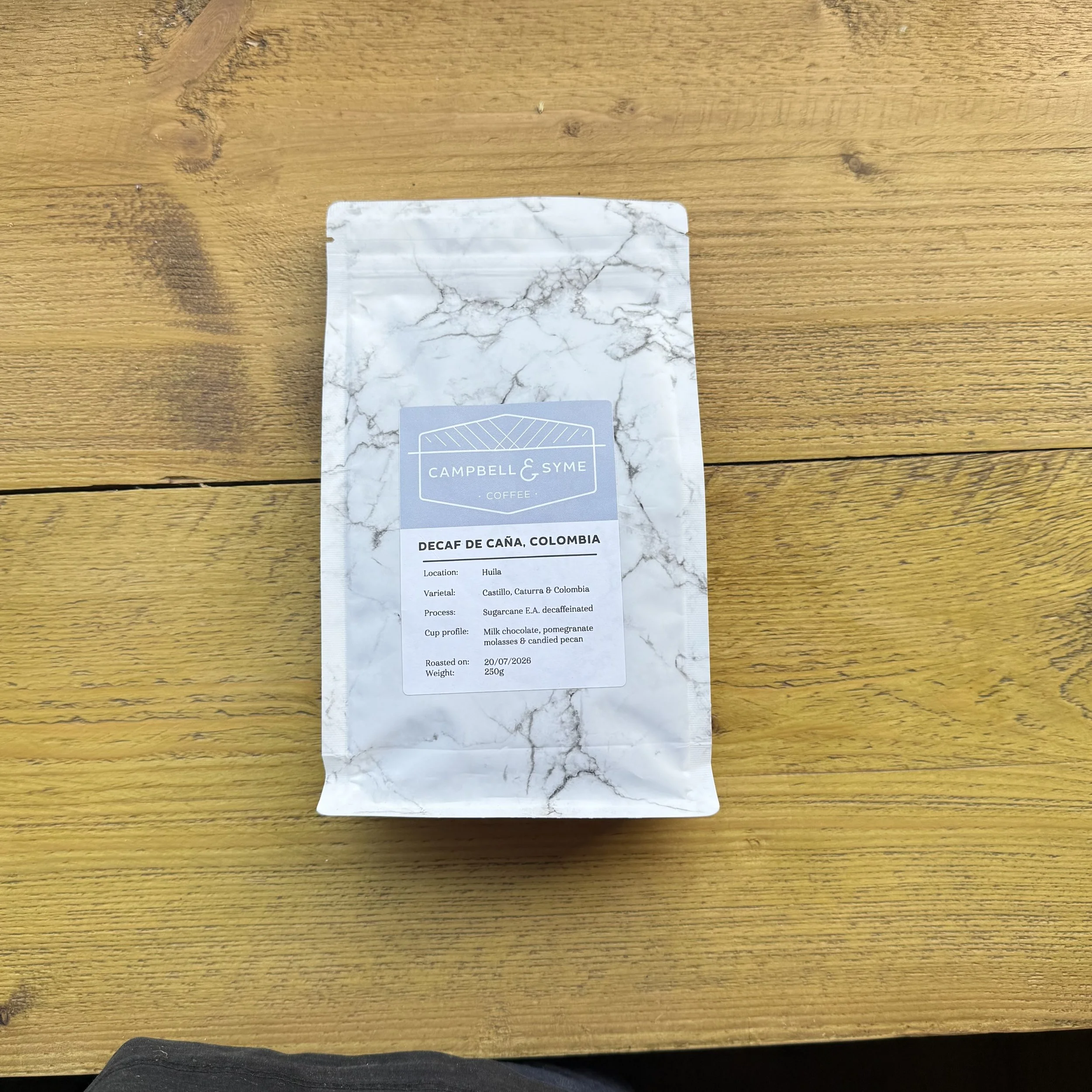Decaf de Caña, Colombia