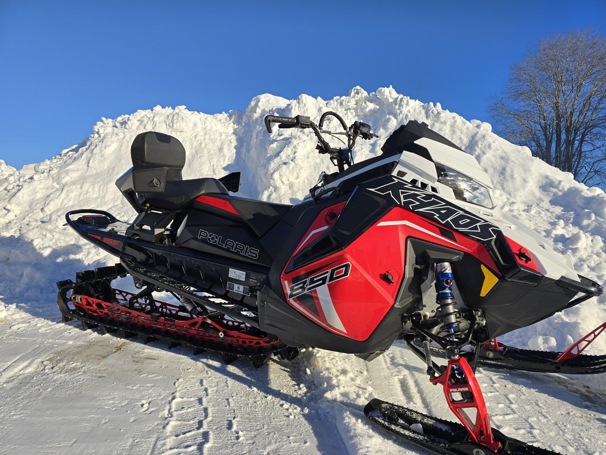 Polaris 850 155"  med all tänkbar utrustning.  Pris 171.000 kronor. Finns I Storåbränna 10 mil norr om Östersund.   Kontakt berntbrenje@gmail.com 