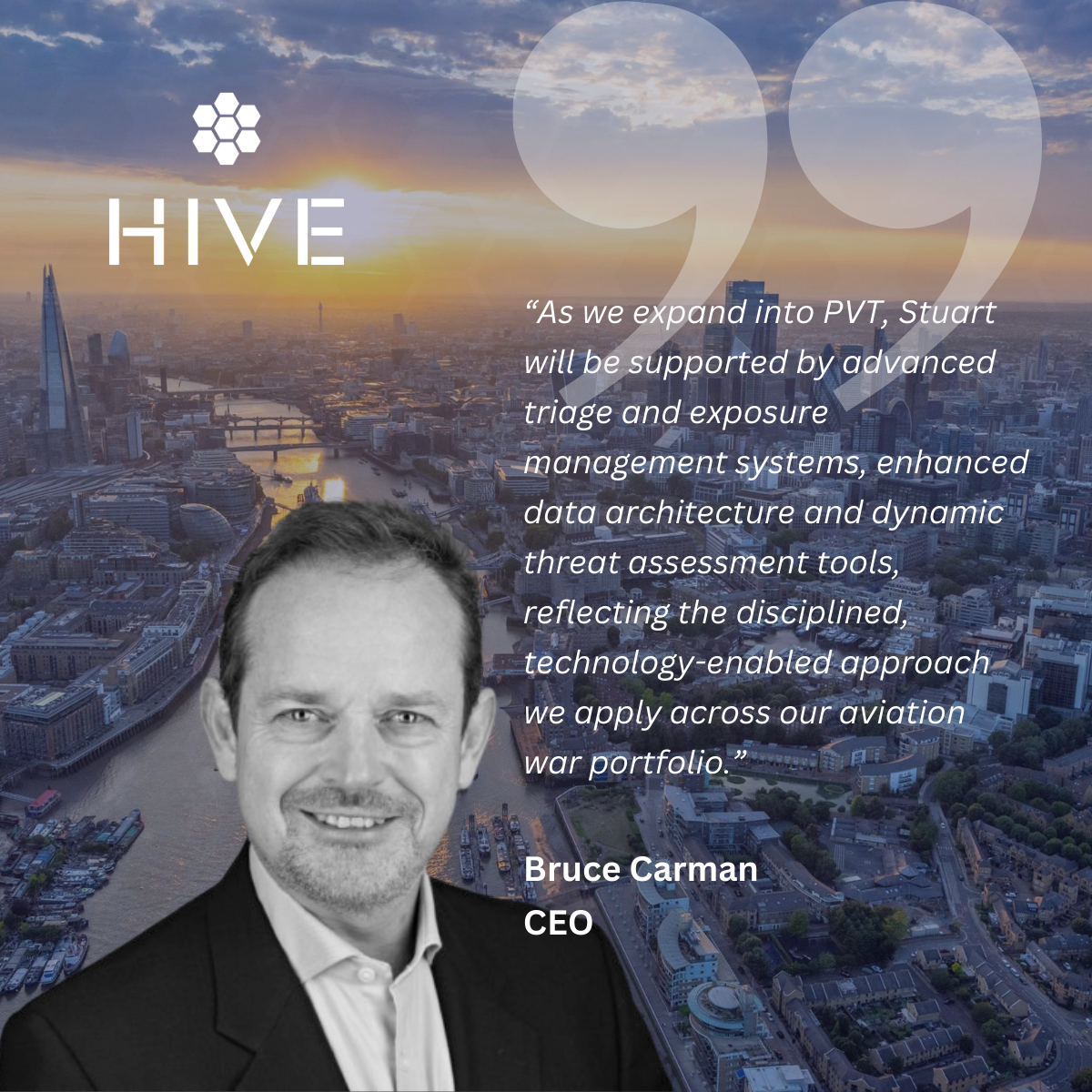 HIVE Underwriters Continues Specialty Expansion with Data-Driven Political Violence &amp; Terrorism Launch