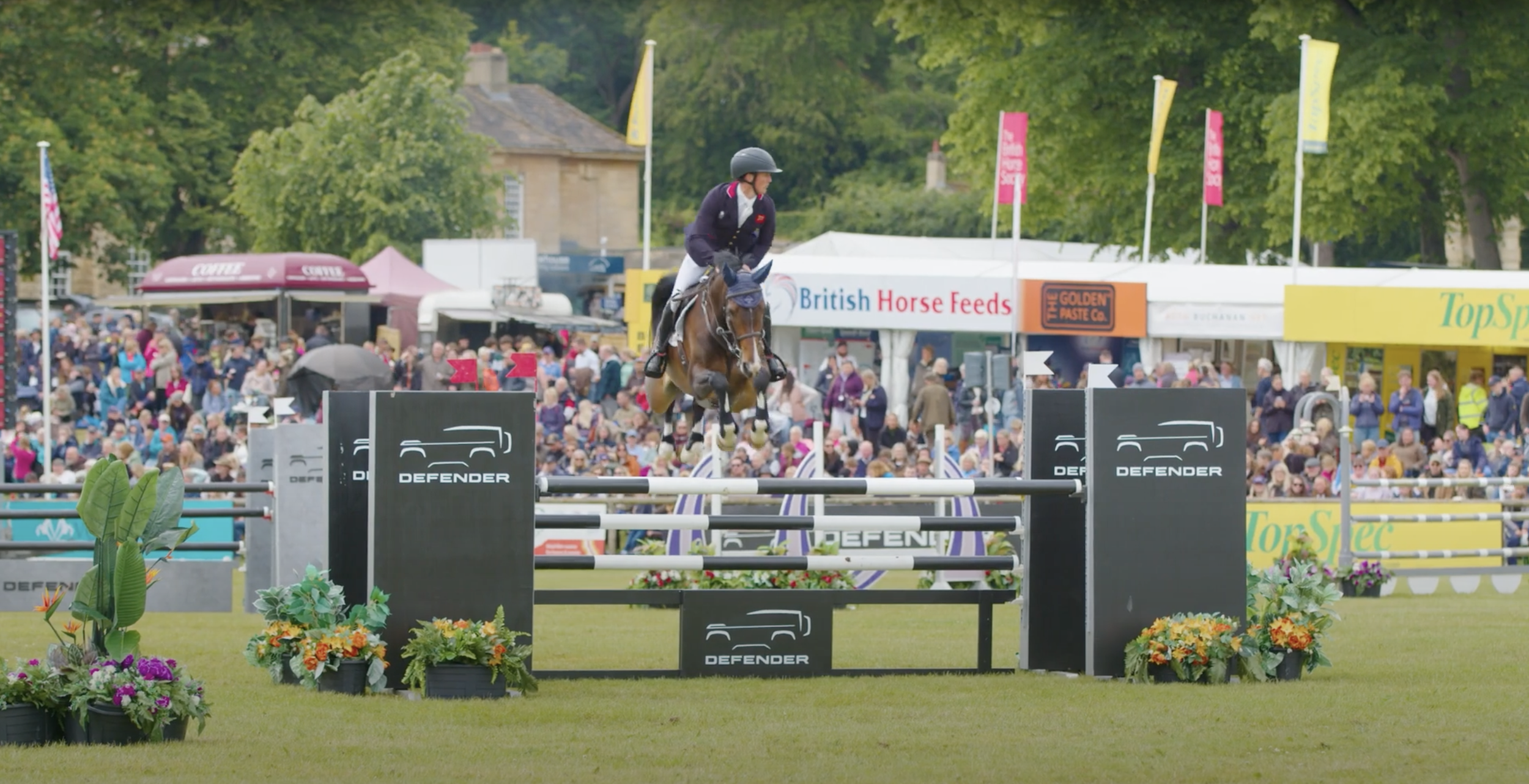 Bramham International Horse Trials | JLR Defender