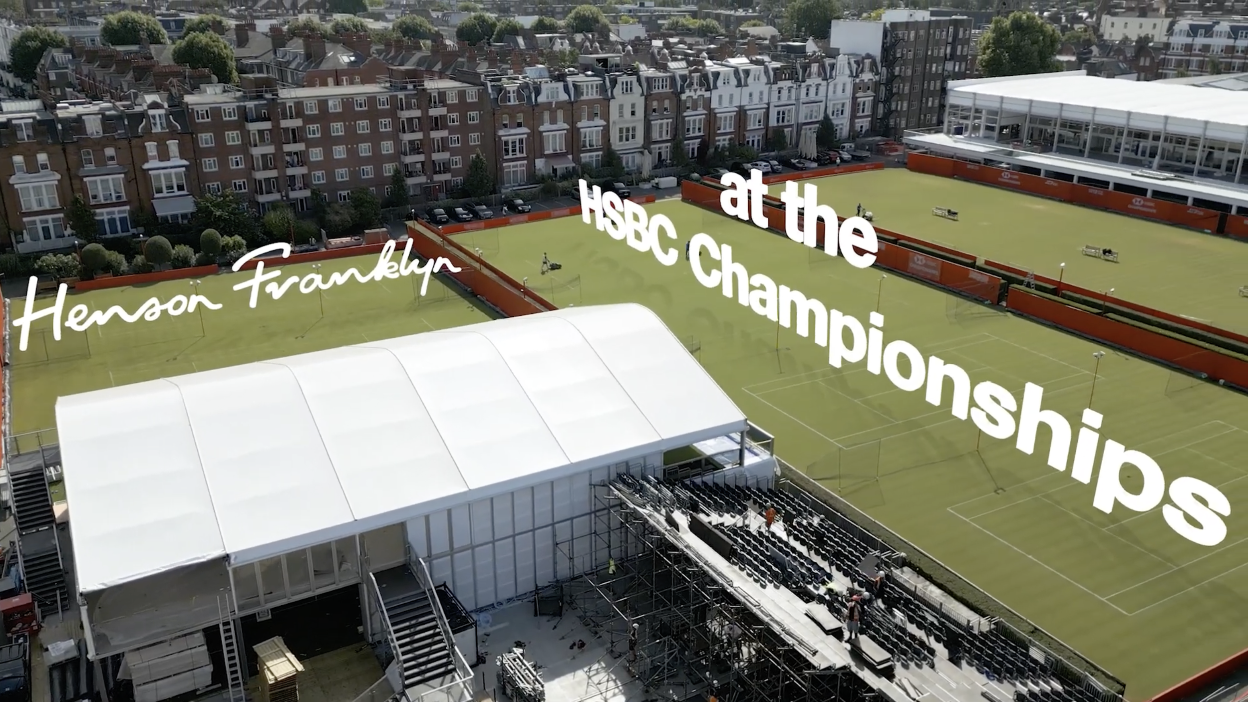 HSBC Championships Build BTS | Henson Franklyn
