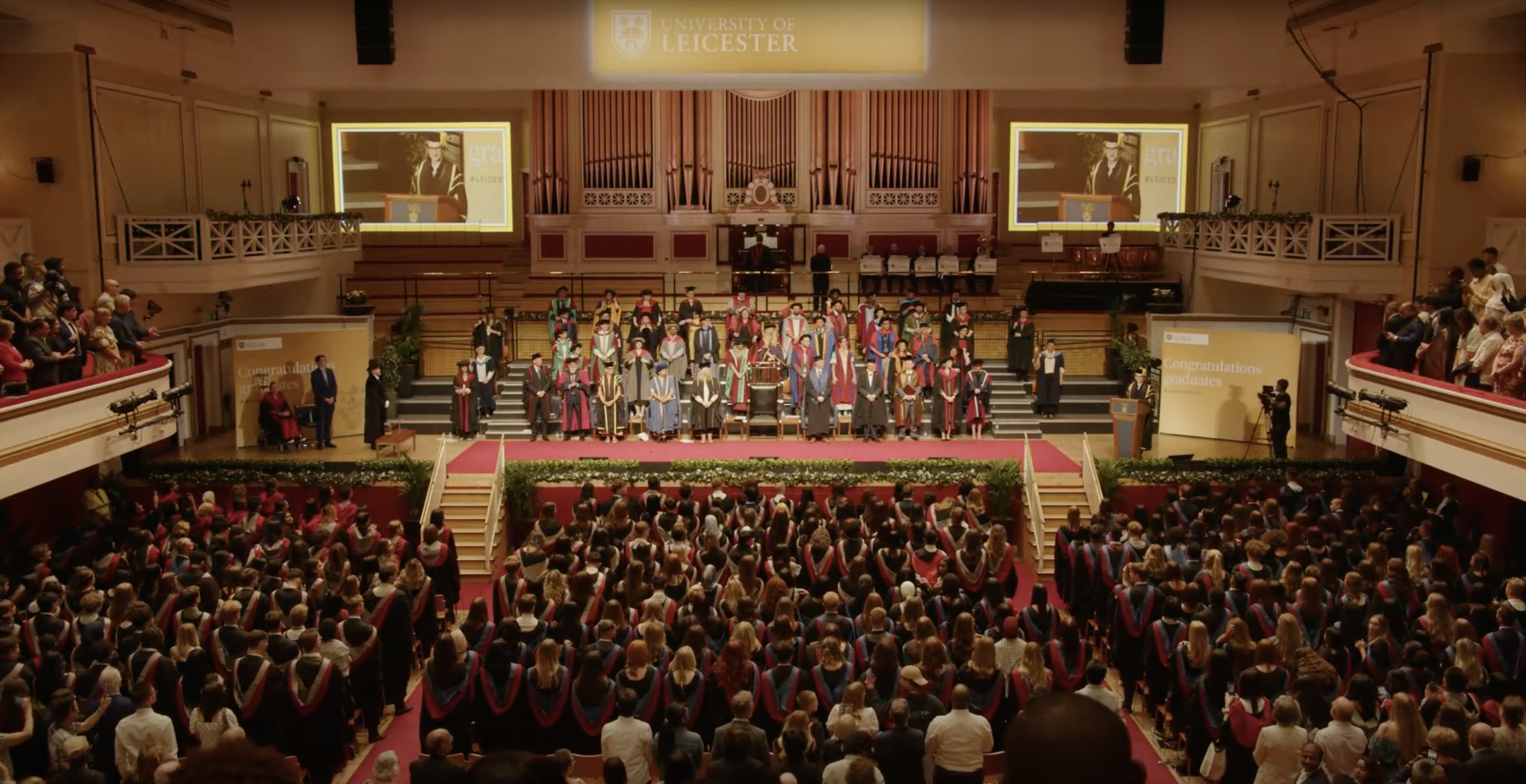 Degree Congregations | University of Leicester