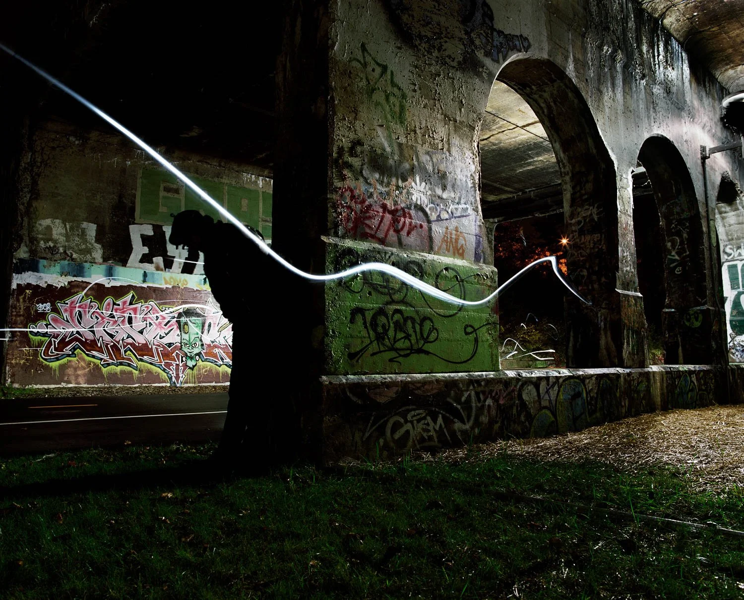   Dequinter Cut,  2010 C-print 48 x 56 inches 
