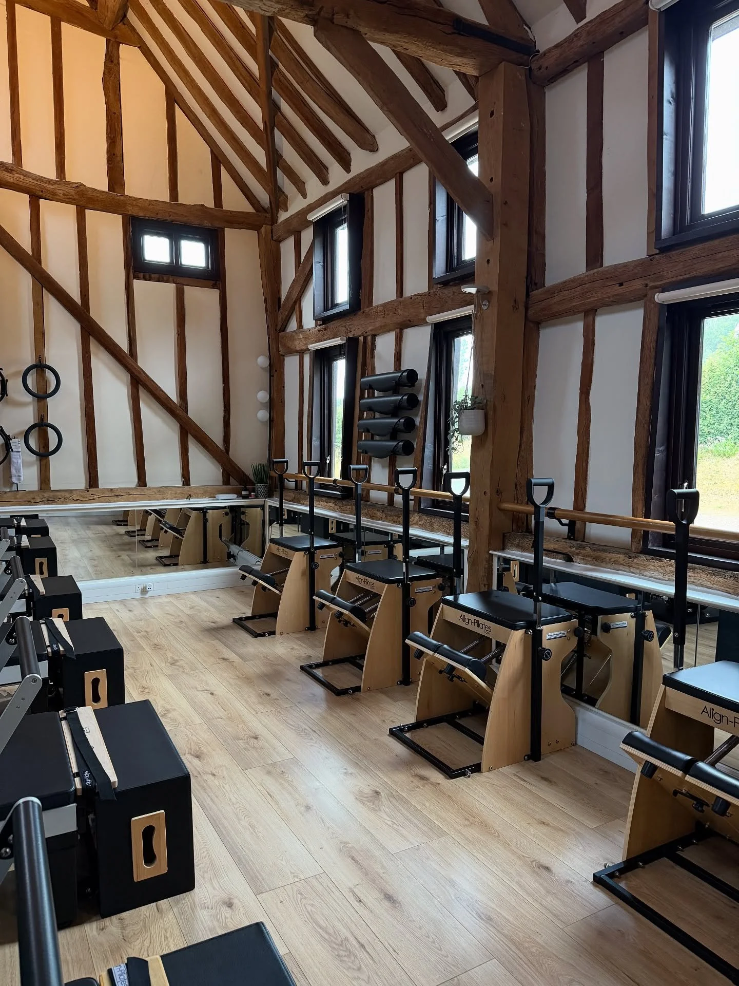 Tuesdays are for Pilates at the Barn ā¤ļø