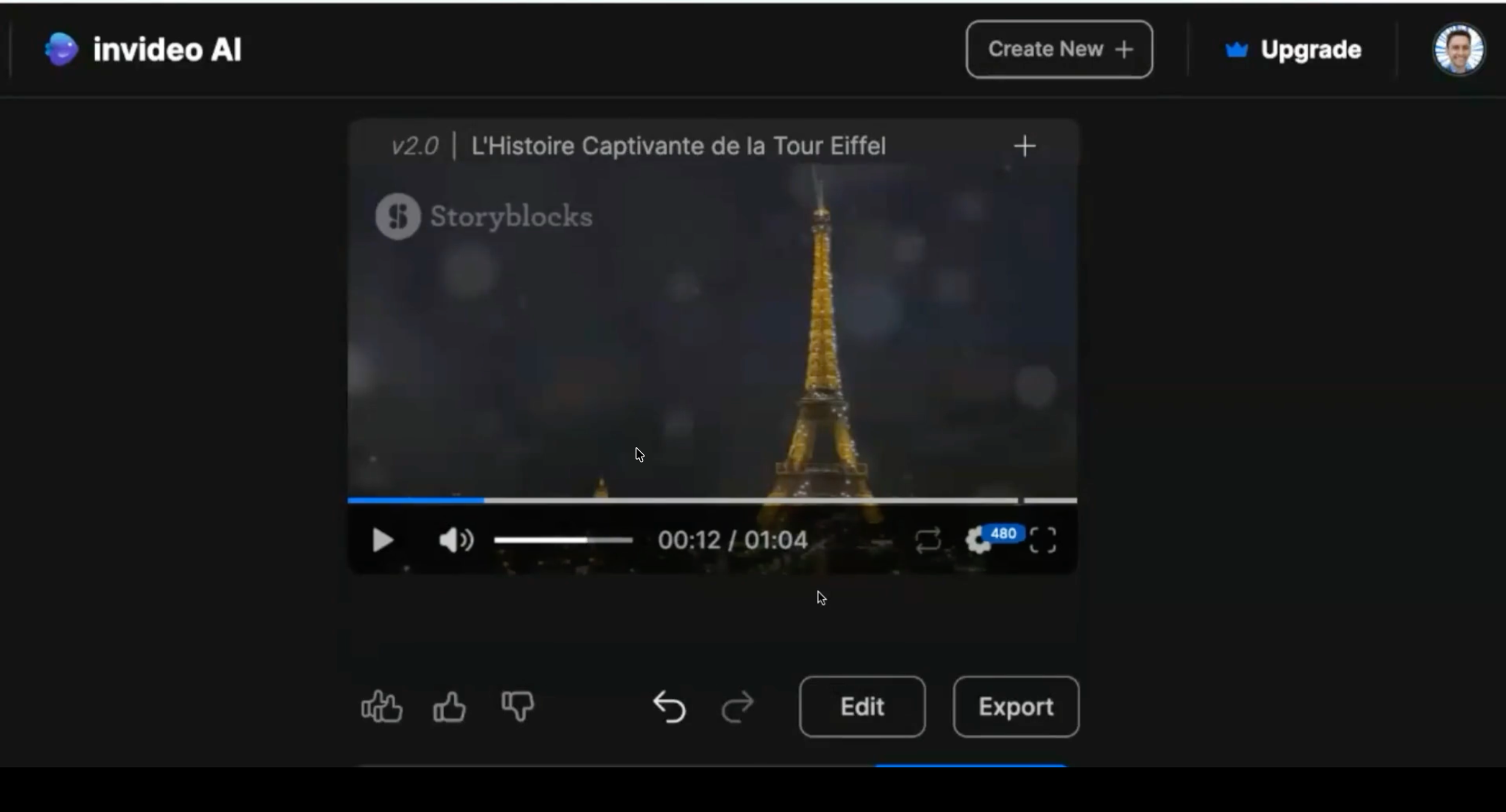 Creating AI videos in your target language with subtitles
