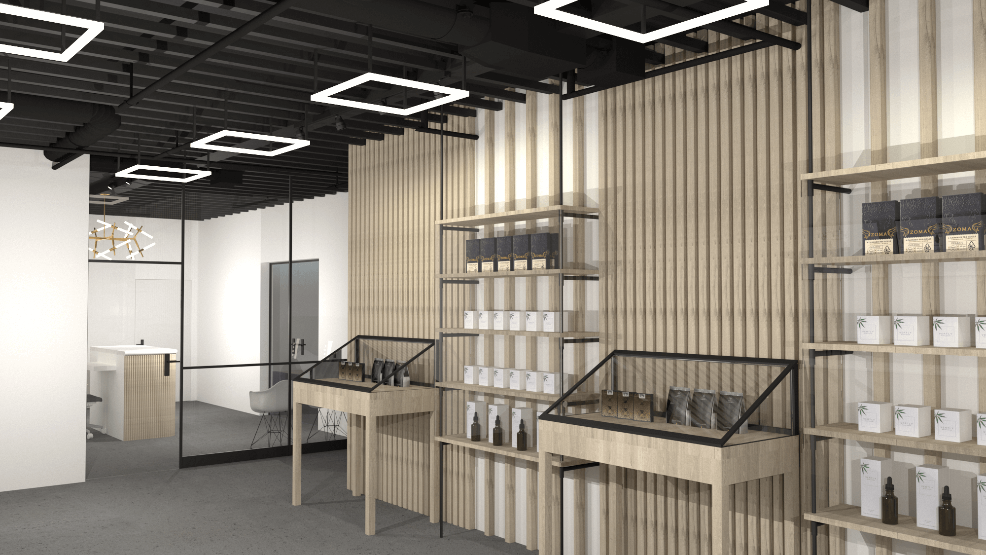 Silverleaf NJ Adult-Use Dispensary Interior Design