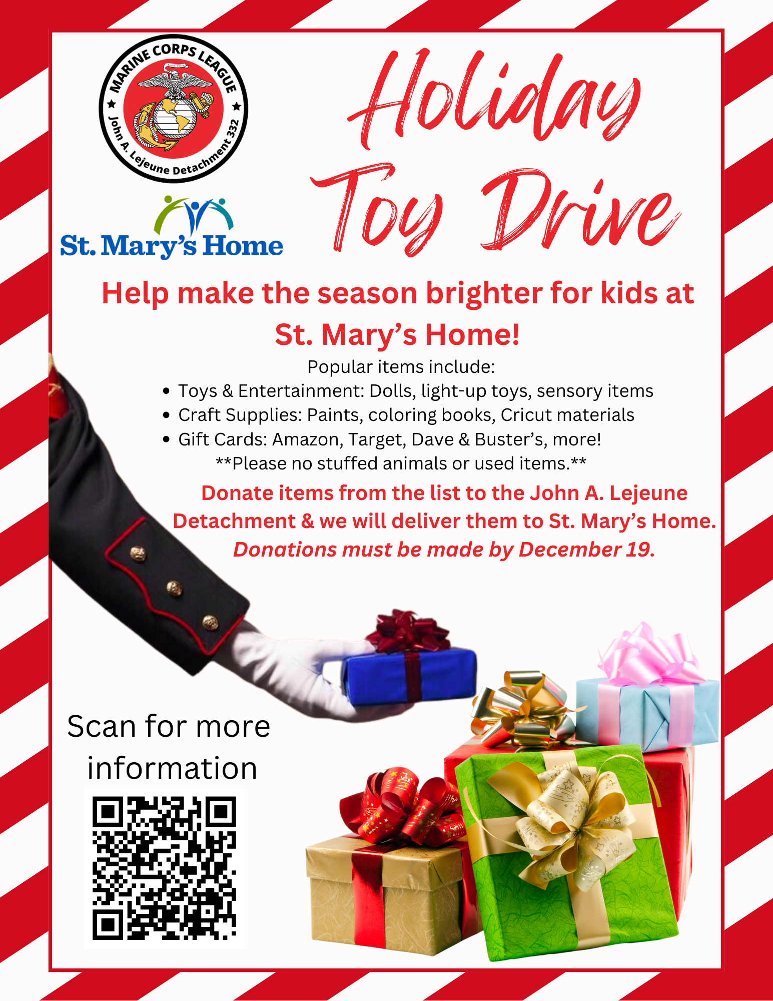 St. Mary's Toy Drive 2025