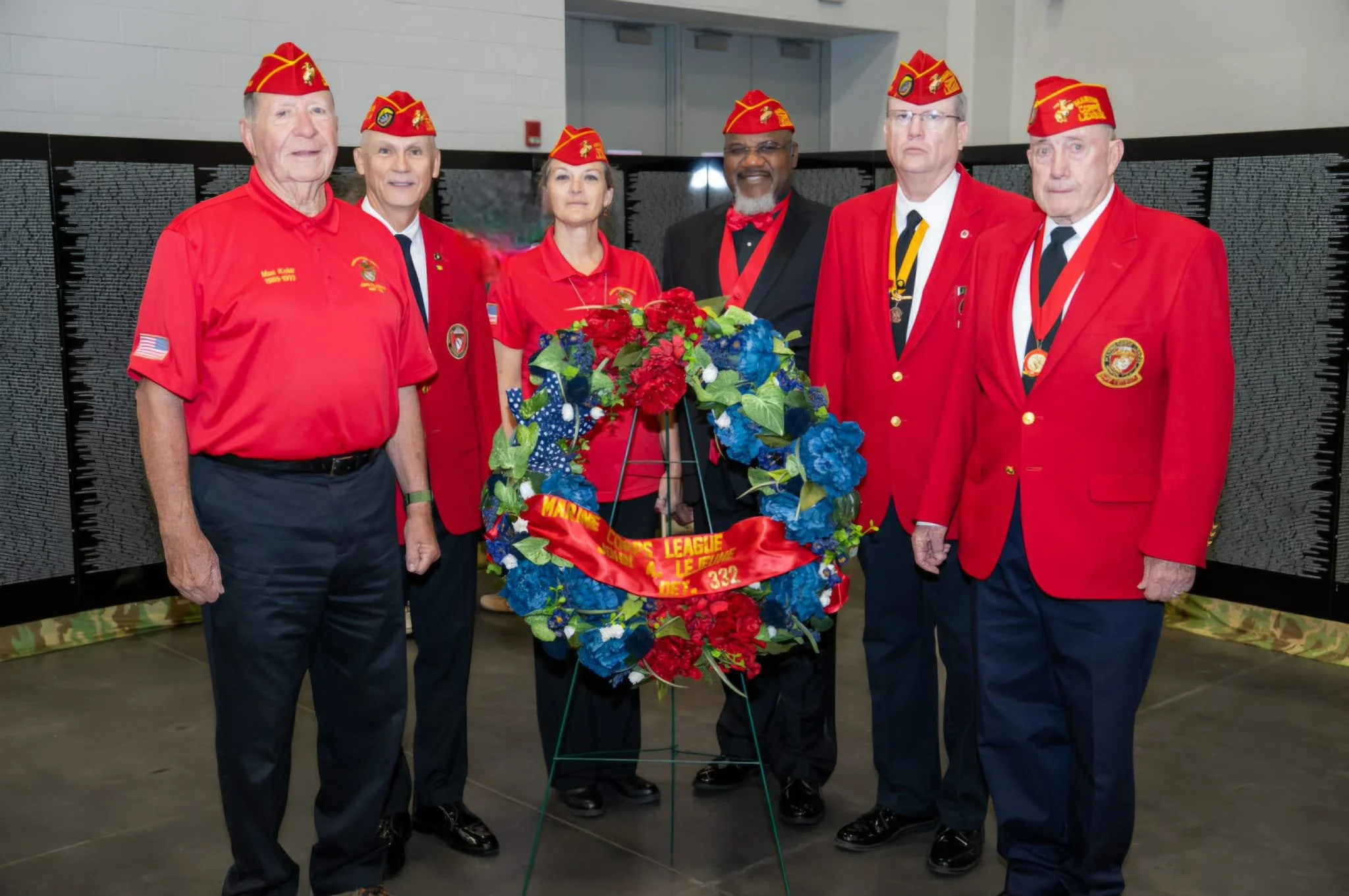20251110 Moving Wall Veteran's Day Wreath Laying