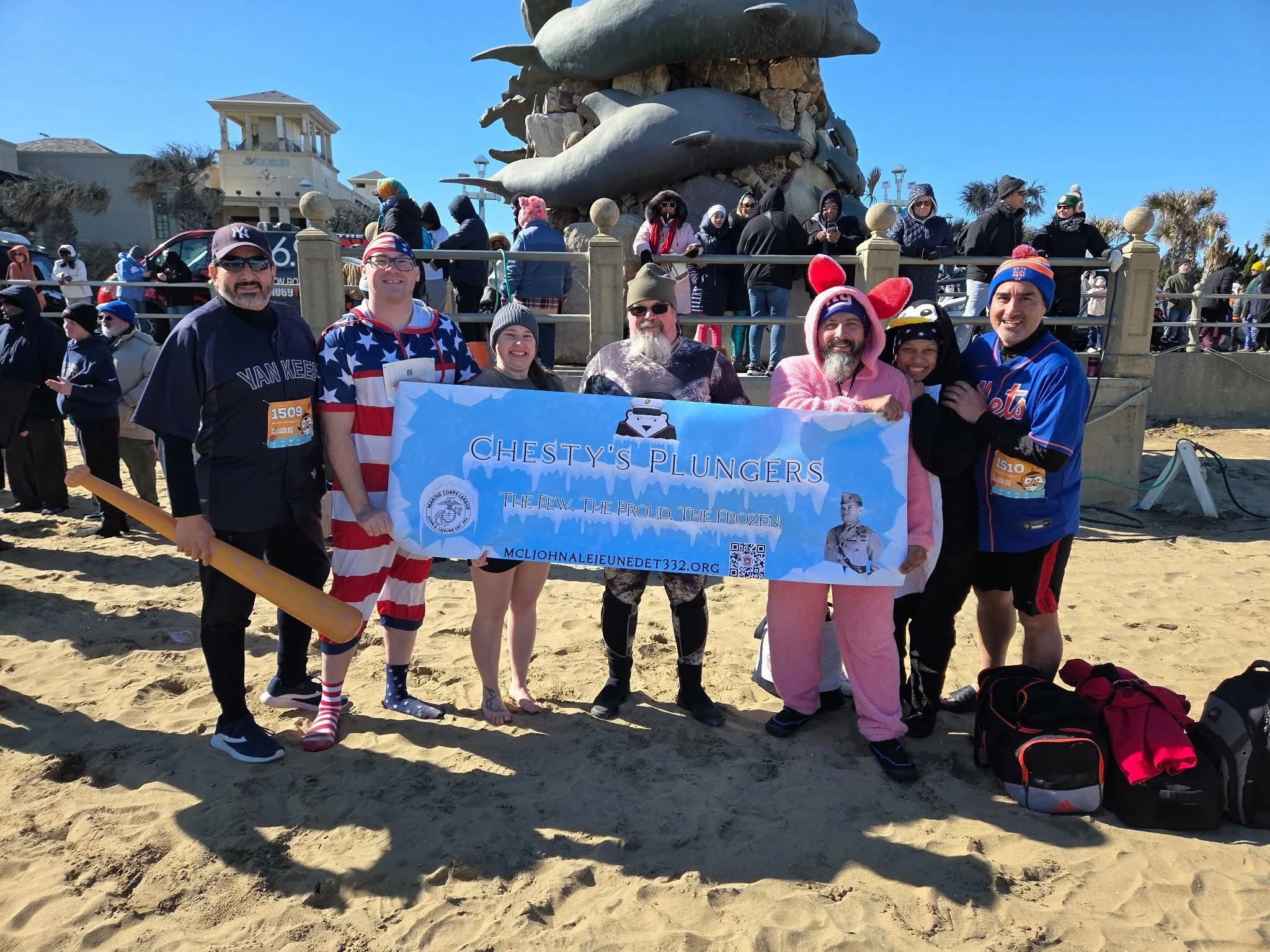20260207 Polar Plunge Chesty's Plungers