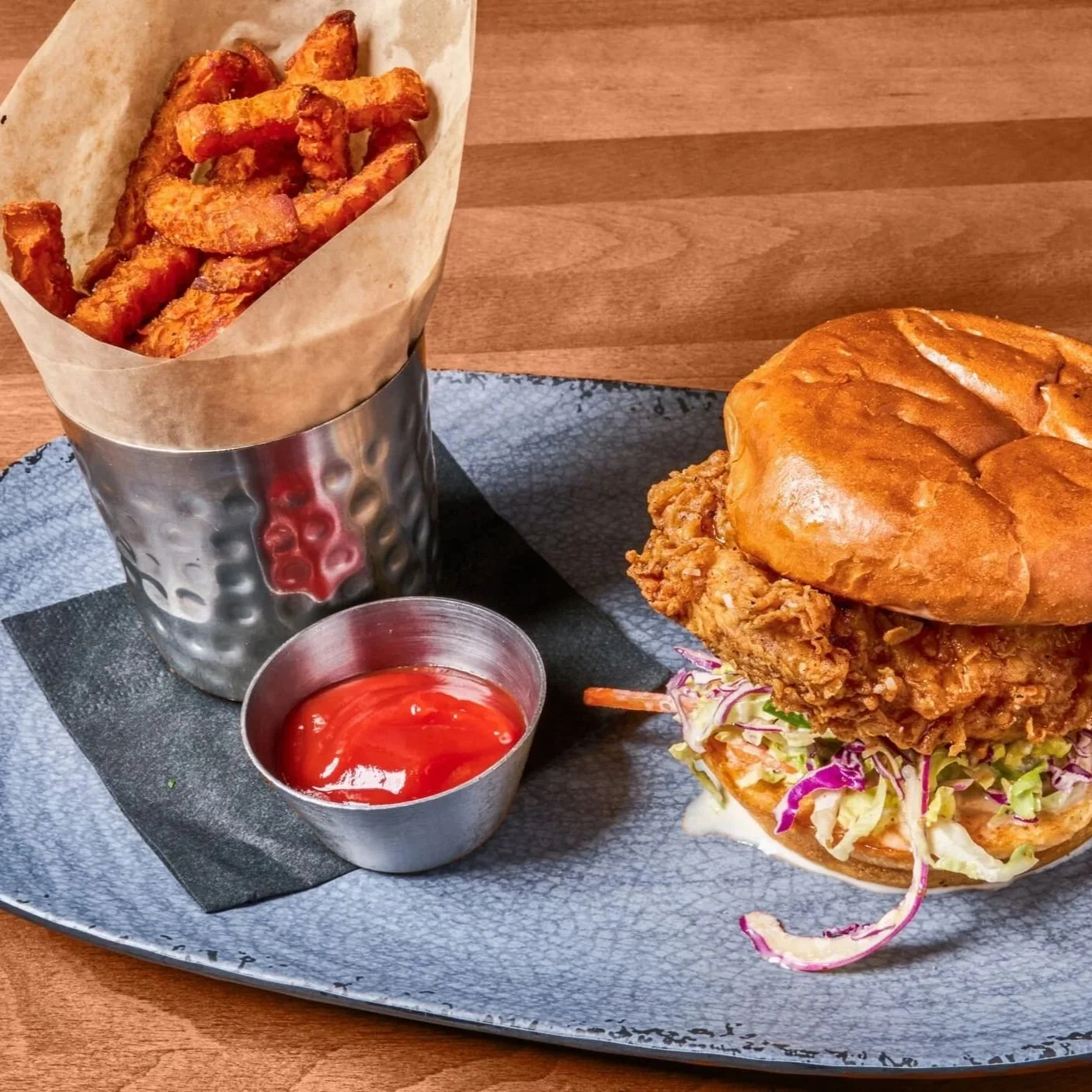 Hot Honey Crispy Chicken Sandwich