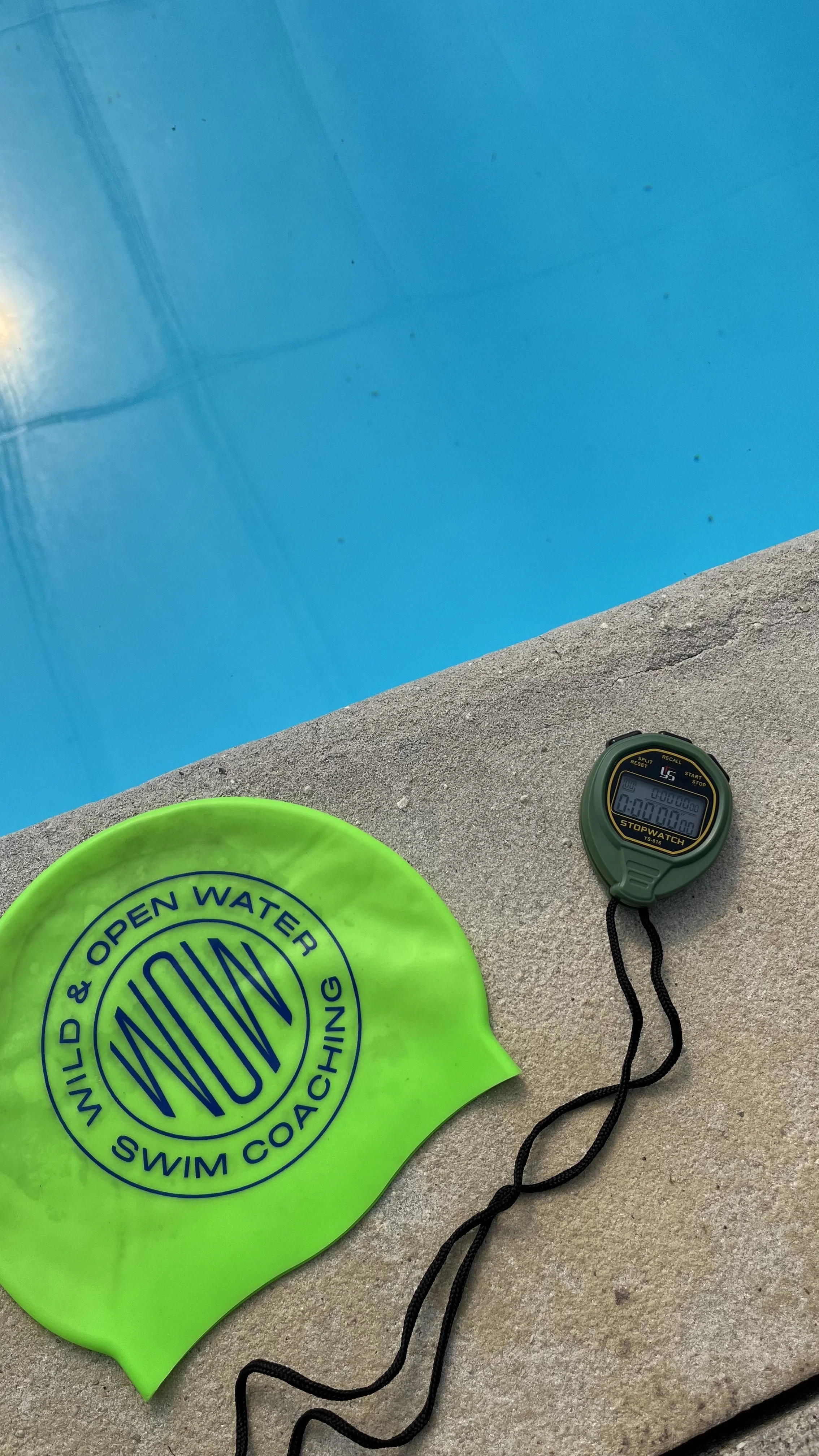 Swimming homework: how to monitor progress