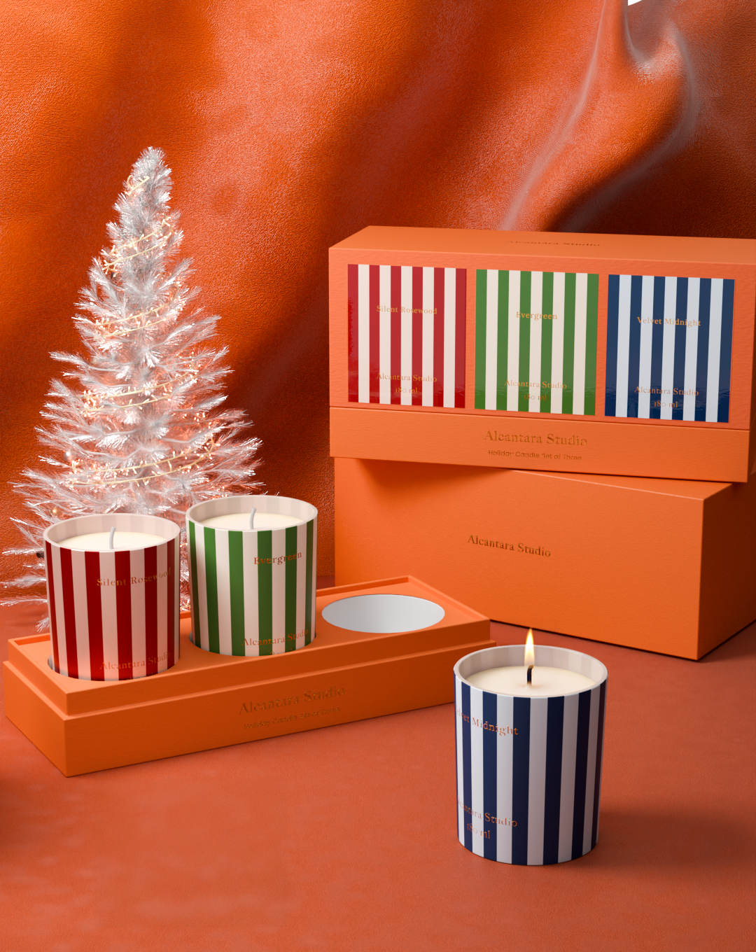 Christmas Luxury Candle Set