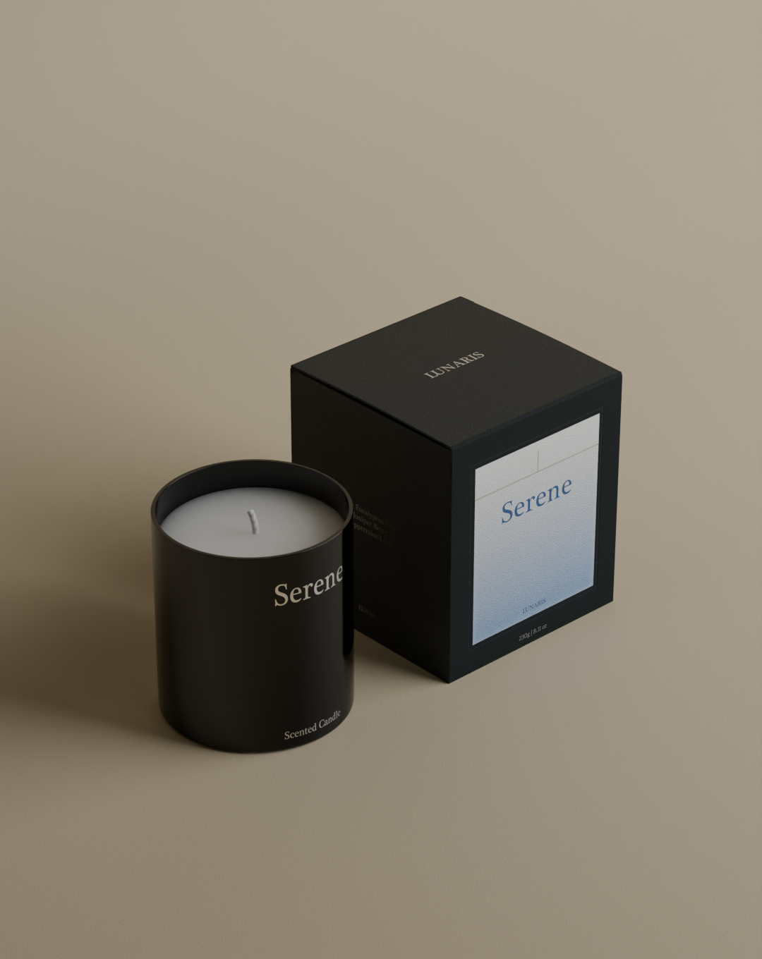 Custom candle box