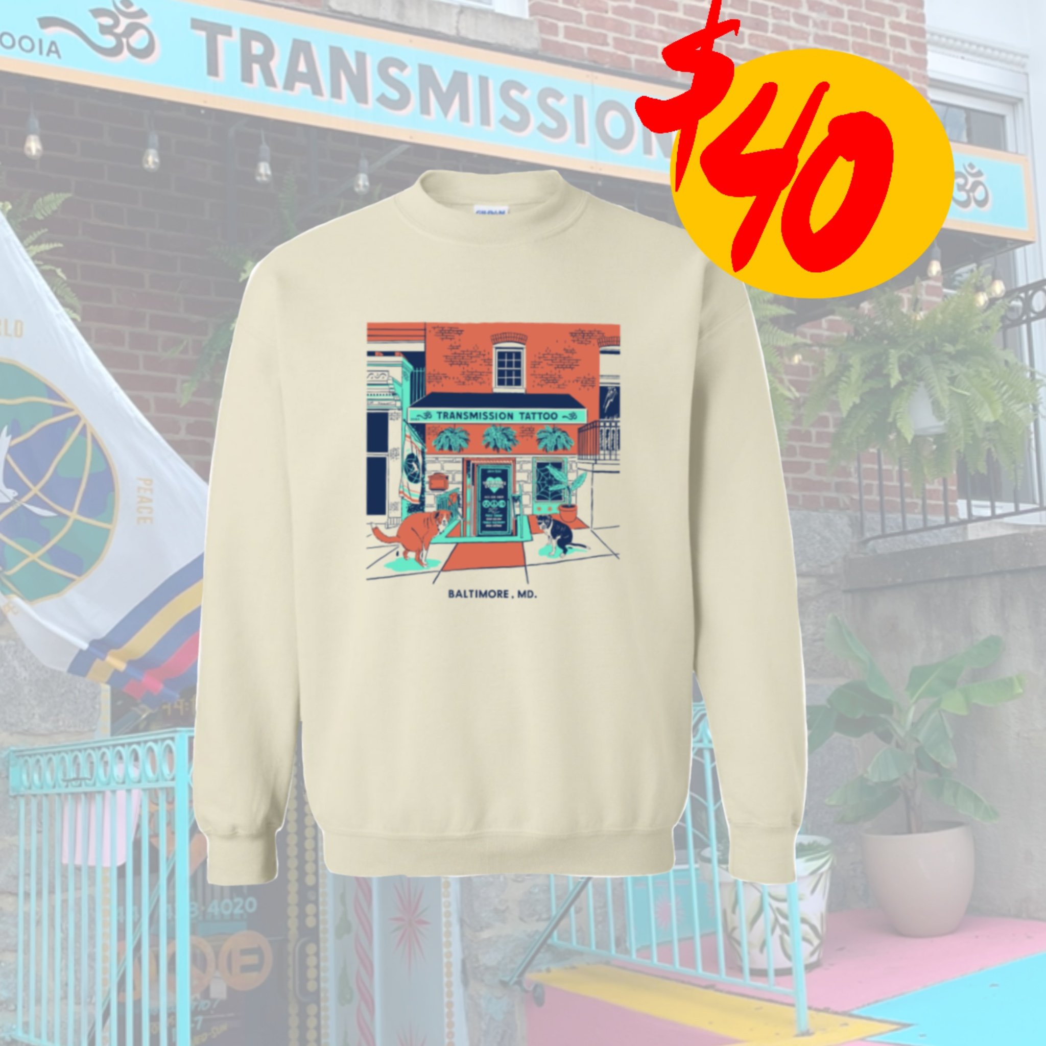 Alabama and Monie Crewneck