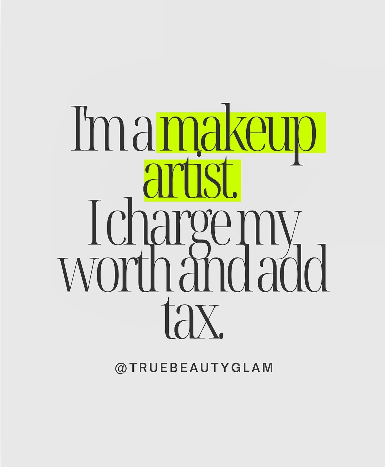 I've gotten a lot of fellow makeup artist following my page recently so just wanted to post this as a reminder to you all that you're amazing and should always charge your worth AND more ✨🫶

Click the link in bio to book! 

#makeup #makeupartist #gl