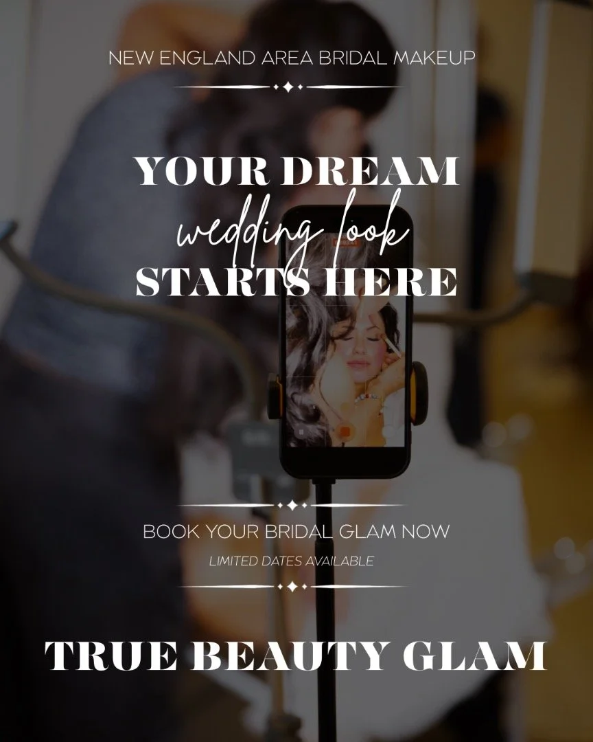 This is more than makeup&hellip; it&rsquo;s how you feel walking down the aisle 🤍

Calm. Confident. Radiant.
Like the most elevated version of you

That&rsquo;s always the goal at True Beauty Glam ✨ 

Click the link in bio to book!

Rhode Island mak