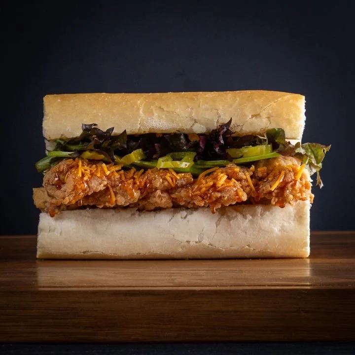 Hot Honey Chicken Po-Boy