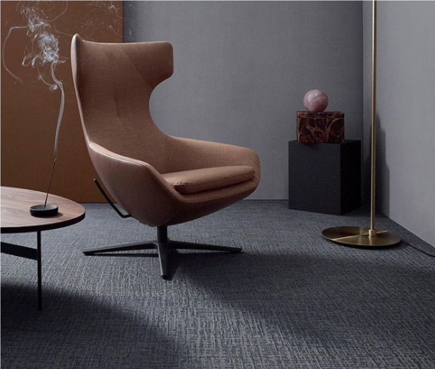 Intricate Geometric Carpet Pattern