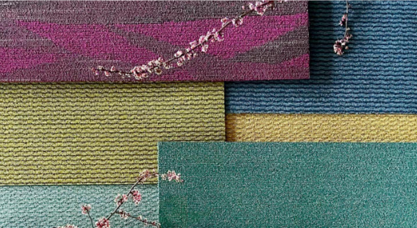 Designing with Material Swatches: A Flat Lay Display