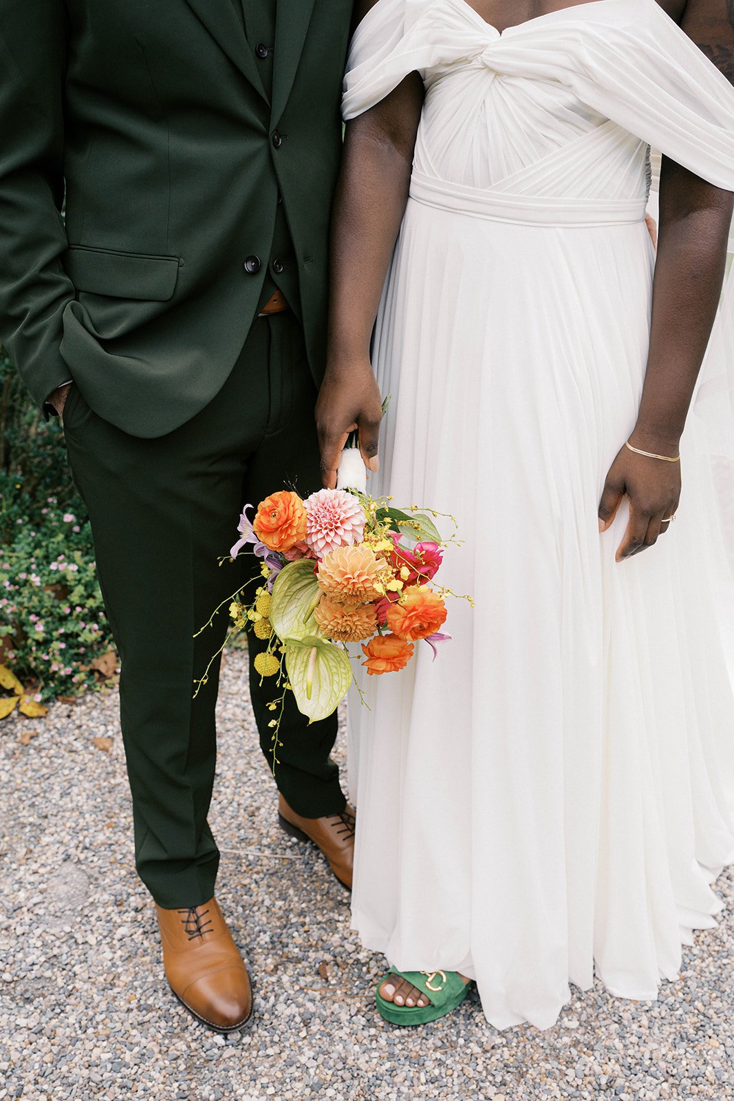 Colorful Modern Bridal Bouquet