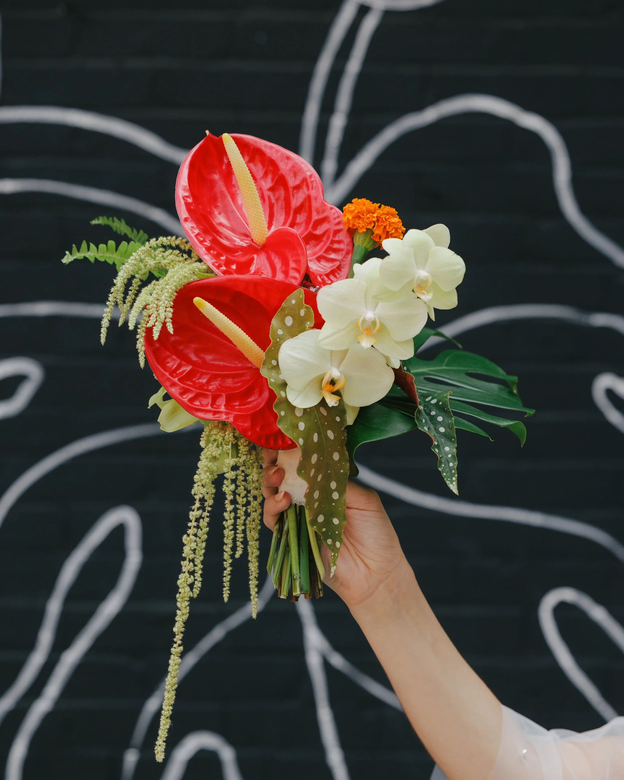 Tropical Wedding Bouquet