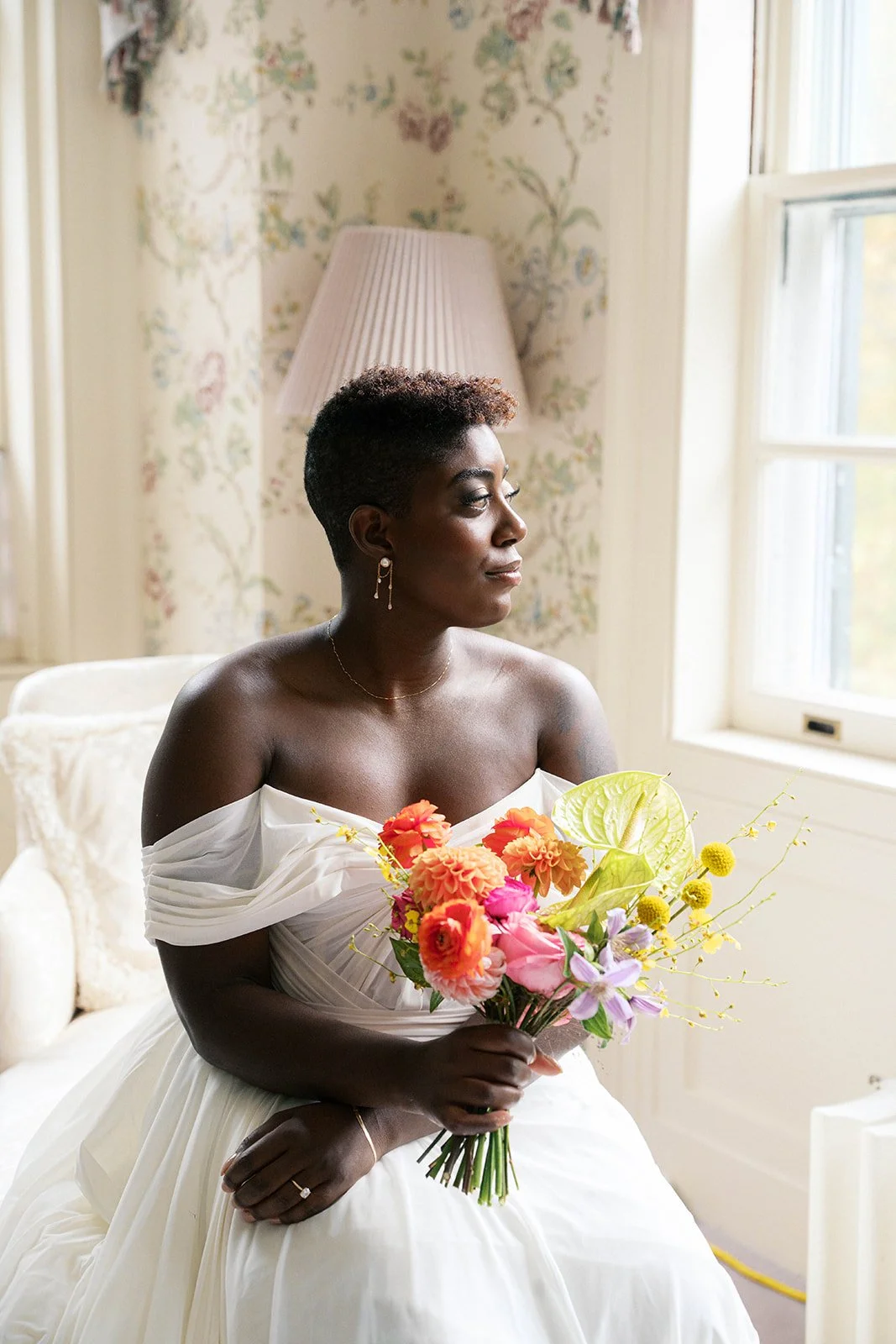 Colorful Modern Bridal Bouquet