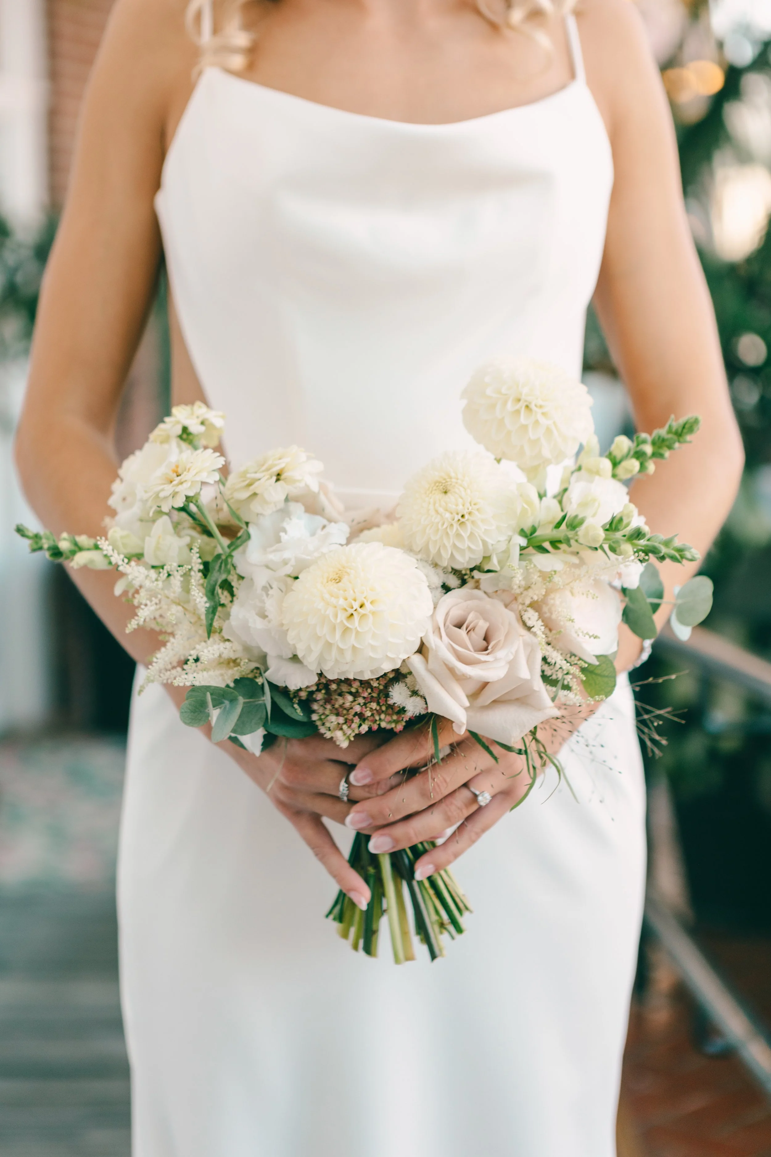White Bridal Bouquet