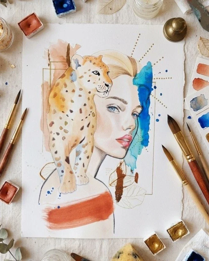 🎨 L'histoire d'un dessin que j'ai failli abandonner...

Ce dessin que vous voyez l&agrave;, il a failli finir &agrave; la poubelle. 

&Agrave; mi-chemin, le doute s'est install&eacute;. Vous connaissez cette petite voix ? Celle qui vous murmure :

&