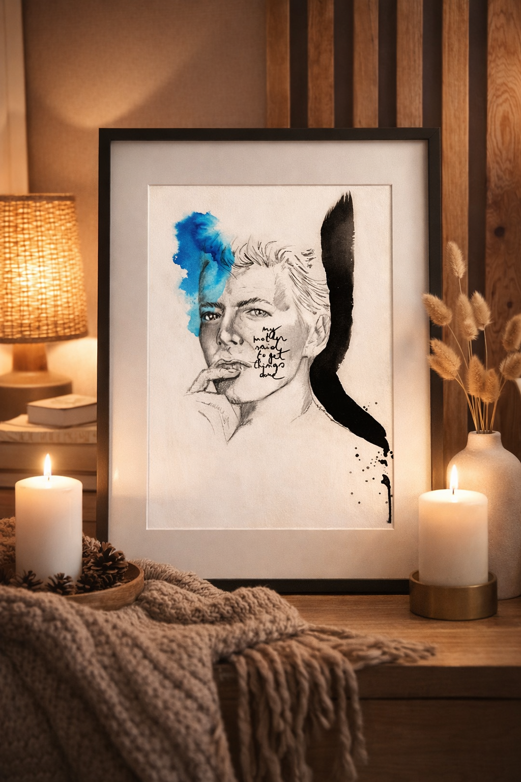 Portrait de David Bowie 👨‍🎤