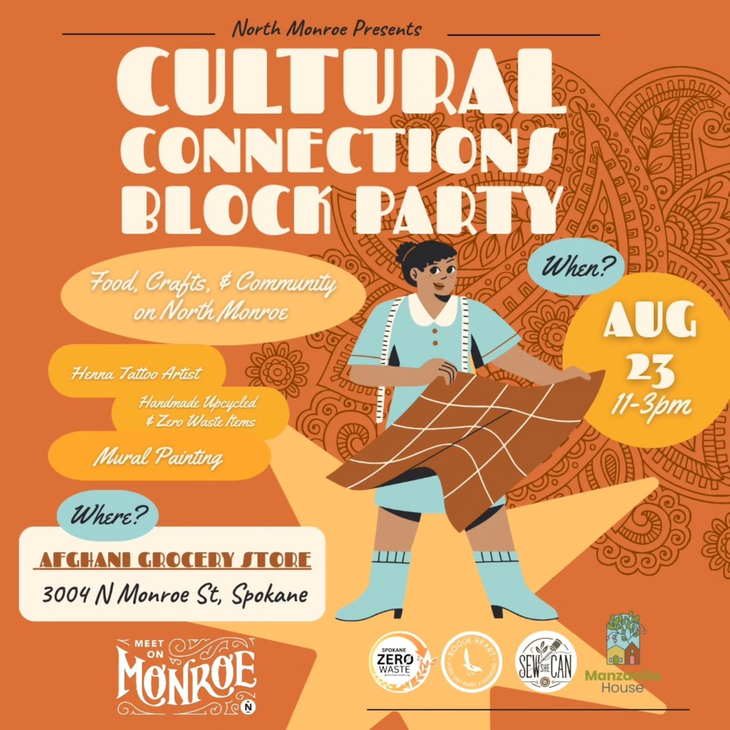 A celebration of culture and creativity!! Meet us on Monroe!!