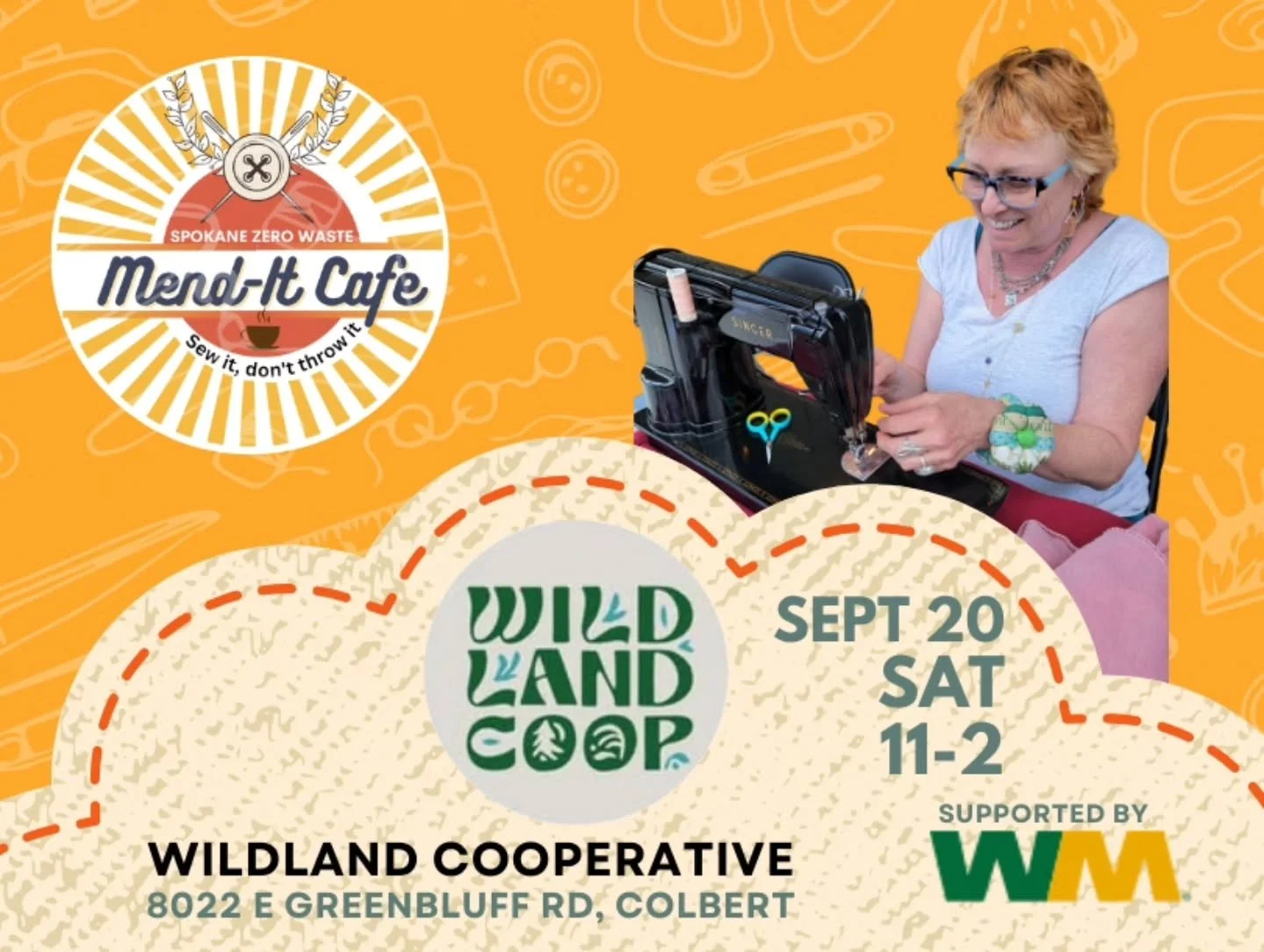 Saturday Mend It Cafe on the Bluff!!