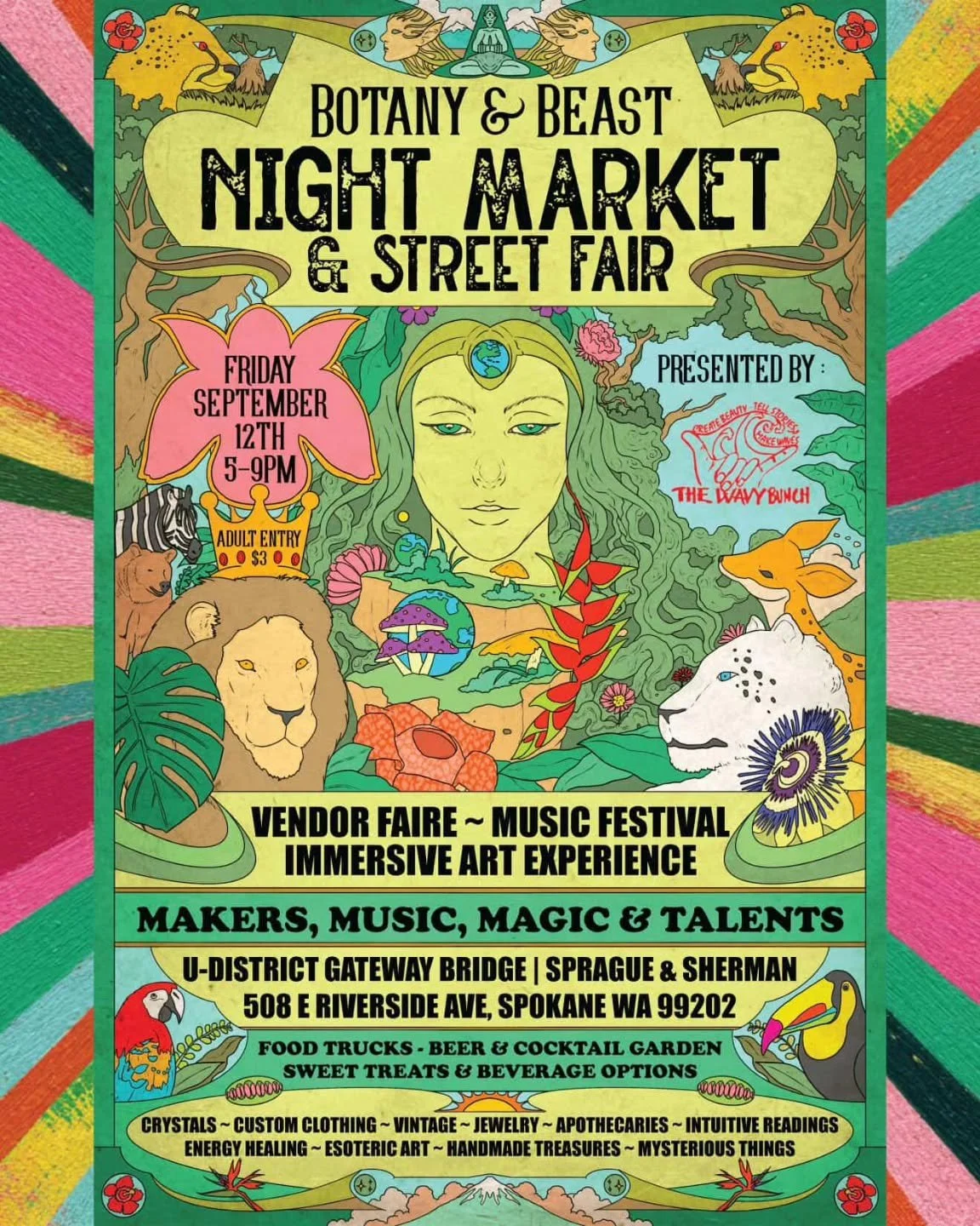 Don't miss out on the next Awesome Night Market Street Faire!!!