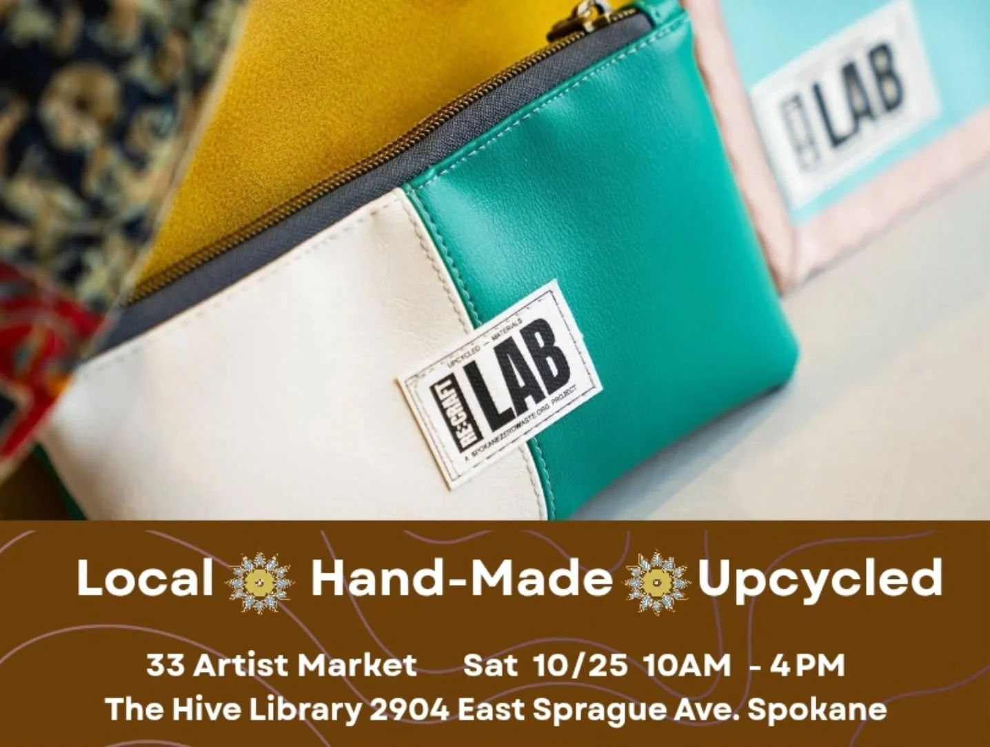 We're so excited for the upcoming 33 Artists Market at the Hive, come check out our booth.