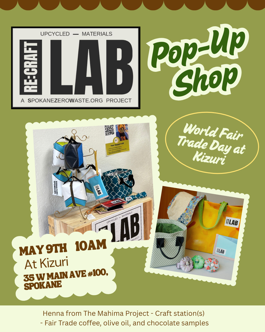 Recraft Lab Pop up Shop 