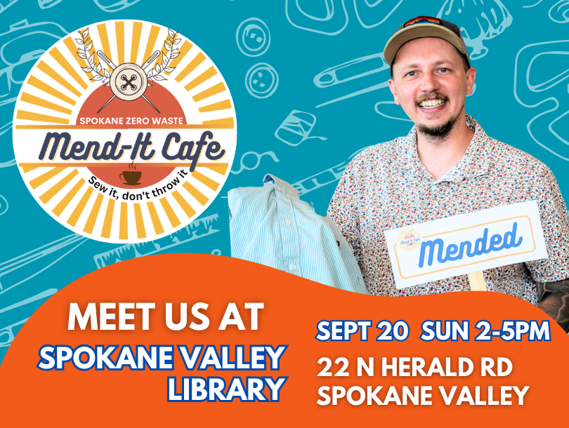 Mend-It Cafe at Spokane Valley Library