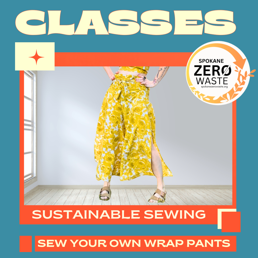 Sustainable Sewing: Sew Your Own Wrap Pants