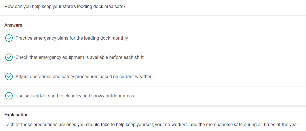 Loading Dock Safety – General Loading and Unloading Procedures ...