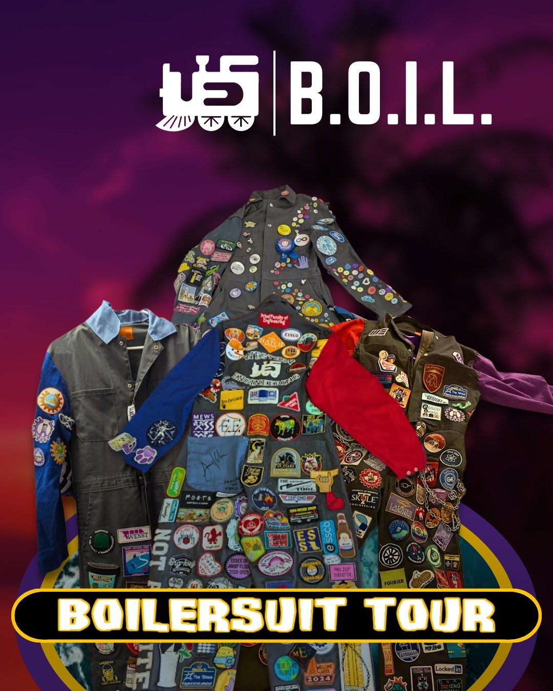 Come to the Stitch and B*tch event tomorrow!

Wednesday, Nov 26th 
7:00 PM
UES Lounge 

Come sew on some patches before ENG GOES TO CEEPS! Here is some inspiration from the UES and BOIL team.