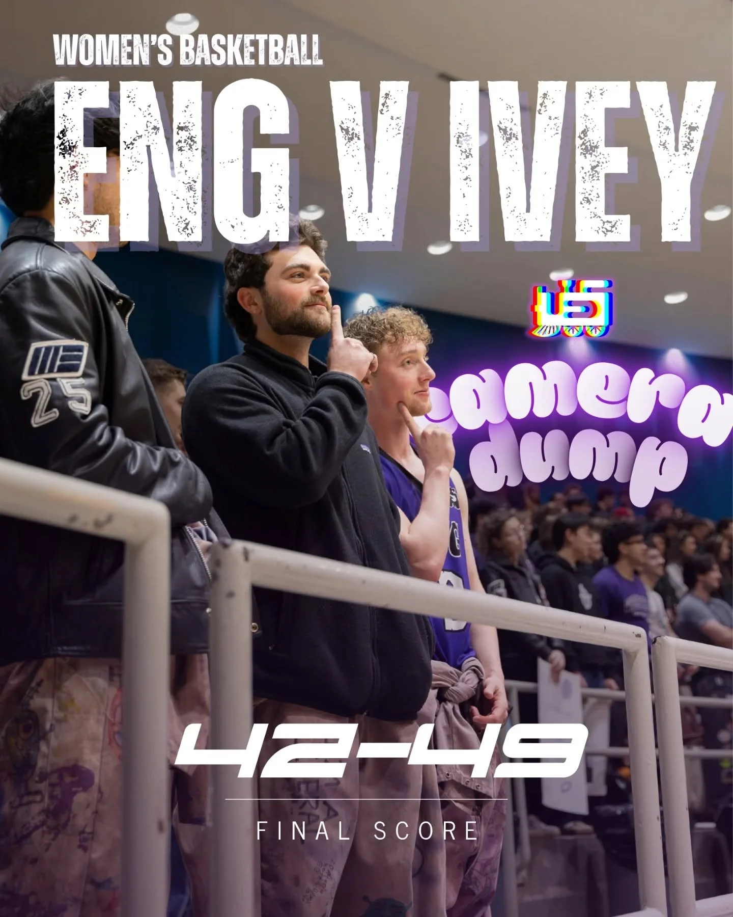 WE MIGHT HAVE LOST THE BATTLE BUT AT LEAST WE'VE WON THE... nvm 

For the first time, we've tied 2-2 this series. Looks like Ivey put up a good fight 🥲

Hope everyone had fun at the final @engiveysports game this year! Much more to come next year 🔥