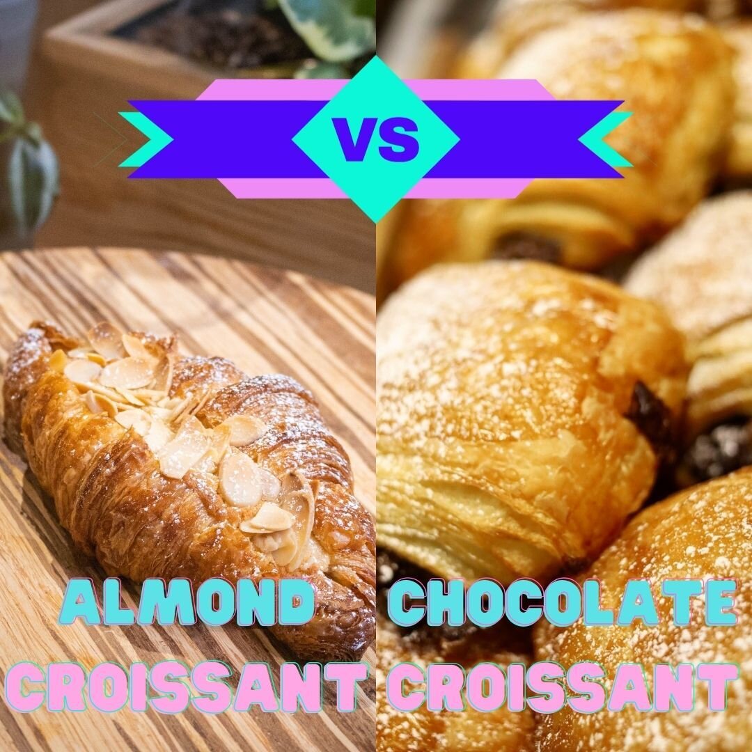 This may be the hardest of our preliminary round: Almond Croissant vs Chocolate Croissant. Our two best selling pastries and final two treats from Pastry Madness 2020 are going head to head! Which will win? Head to our stories to vote!