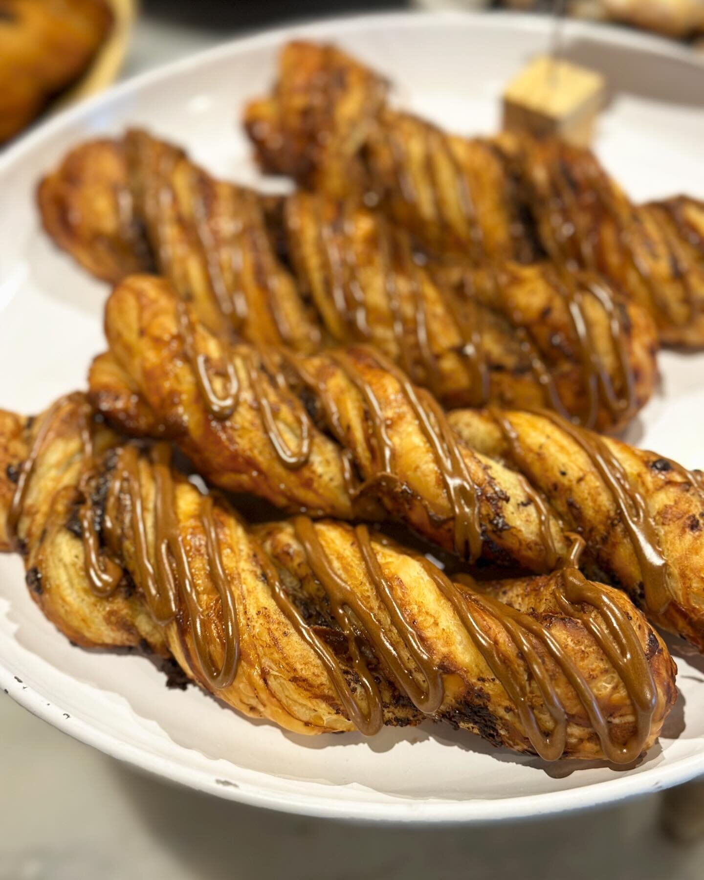 Chocolate coffee twists! A delicious treat that goes perfectly with a warm beverage 😌