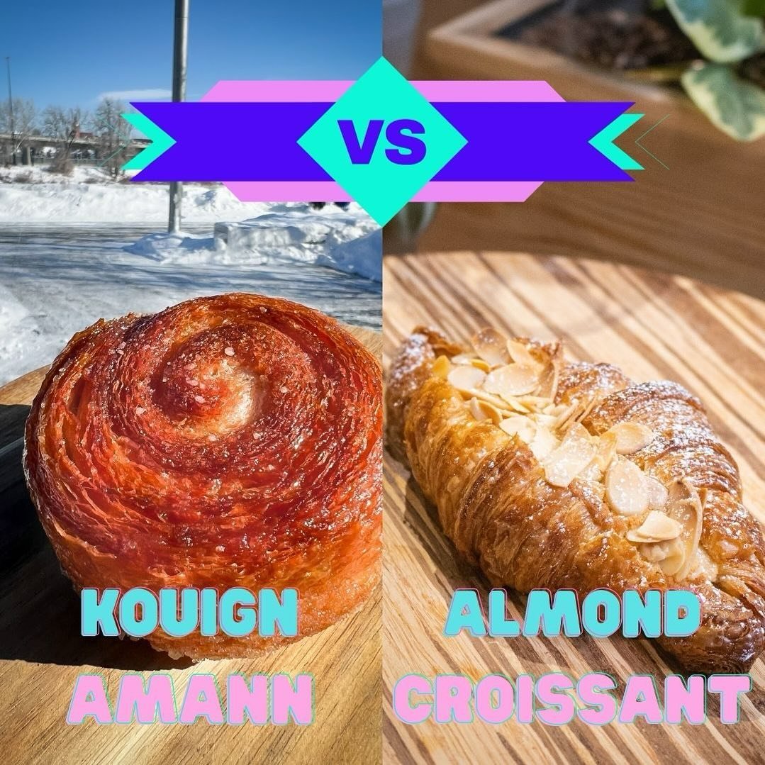 Its finally the final round of pastry madness! Kouign Amann vs Almond Croissant- who will come out the ultimate pastry? Head to our stories to vote!