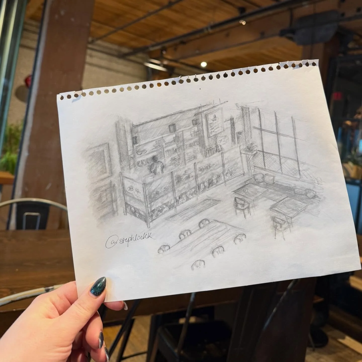 We love to see our space inspire! Check out this stunning pencil sketch by @stephlockk of our cozy home in the Simmons!
.
.
.
.
#yyc #yycart #yycnow #yycbuzz
