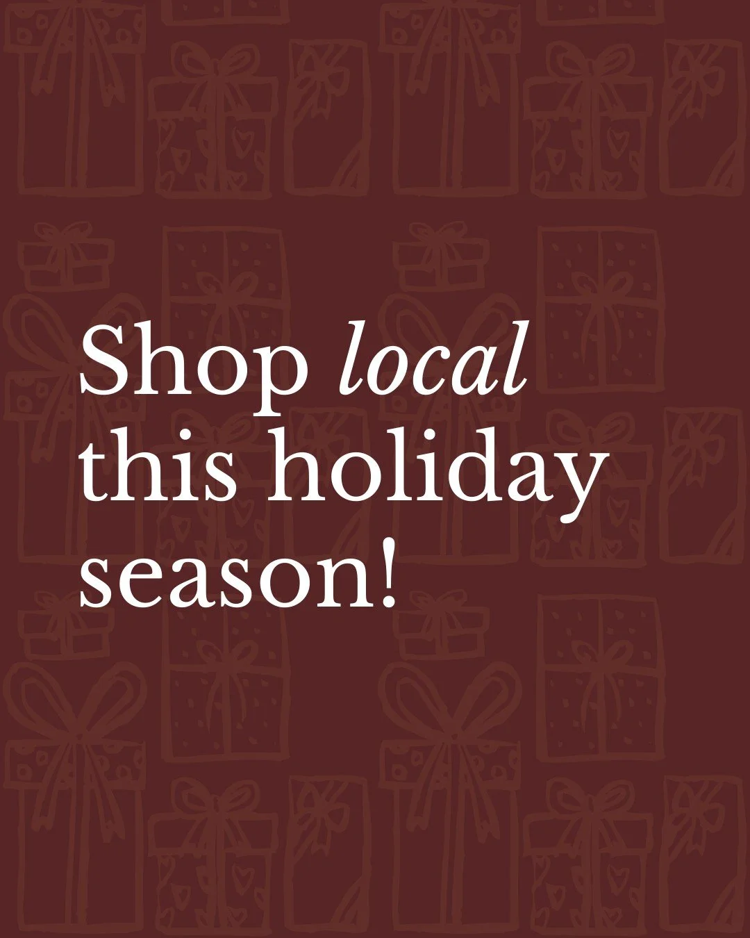 Canadians plan to spend an average of $372.60 on Black Friday. Spending that budget on local business would give $249.64 back to our local economy, compared to $21.61 from Amazon purchases. 

This Black Friday, choose to shop local when and where you