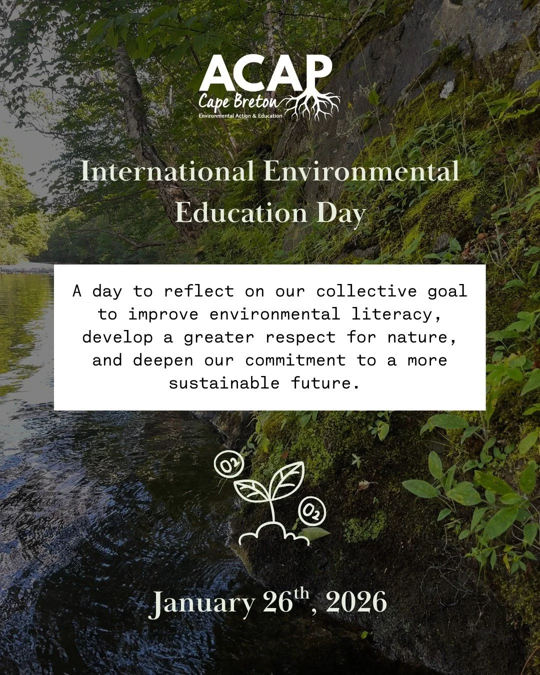 January 26th is International Environmental Education Day, a day to reflect on our collective goal to improve environmental literacy, develop a greater respect for nature, and deepen our commitment to a more sustainable future. 🌏

Our environmental 