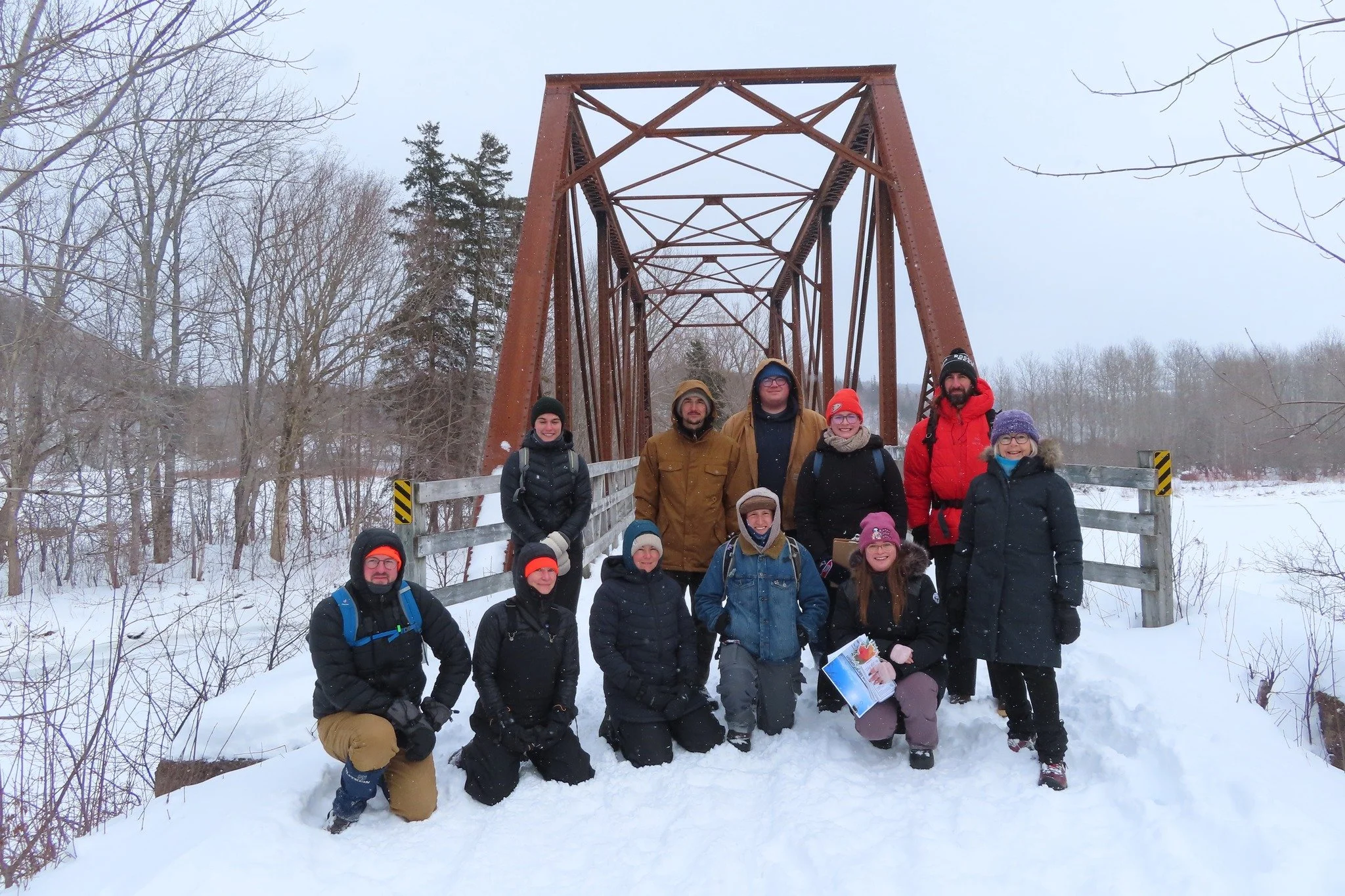 We had a fantastic winter walk at the end of January along the Celtic Shores Coastal Trail! ❄🥾

We started in Hillsborough at the &ldquo;Landing&rdquo; and walked the trail along the Mabou River. Highlights included learning how to tell the differen