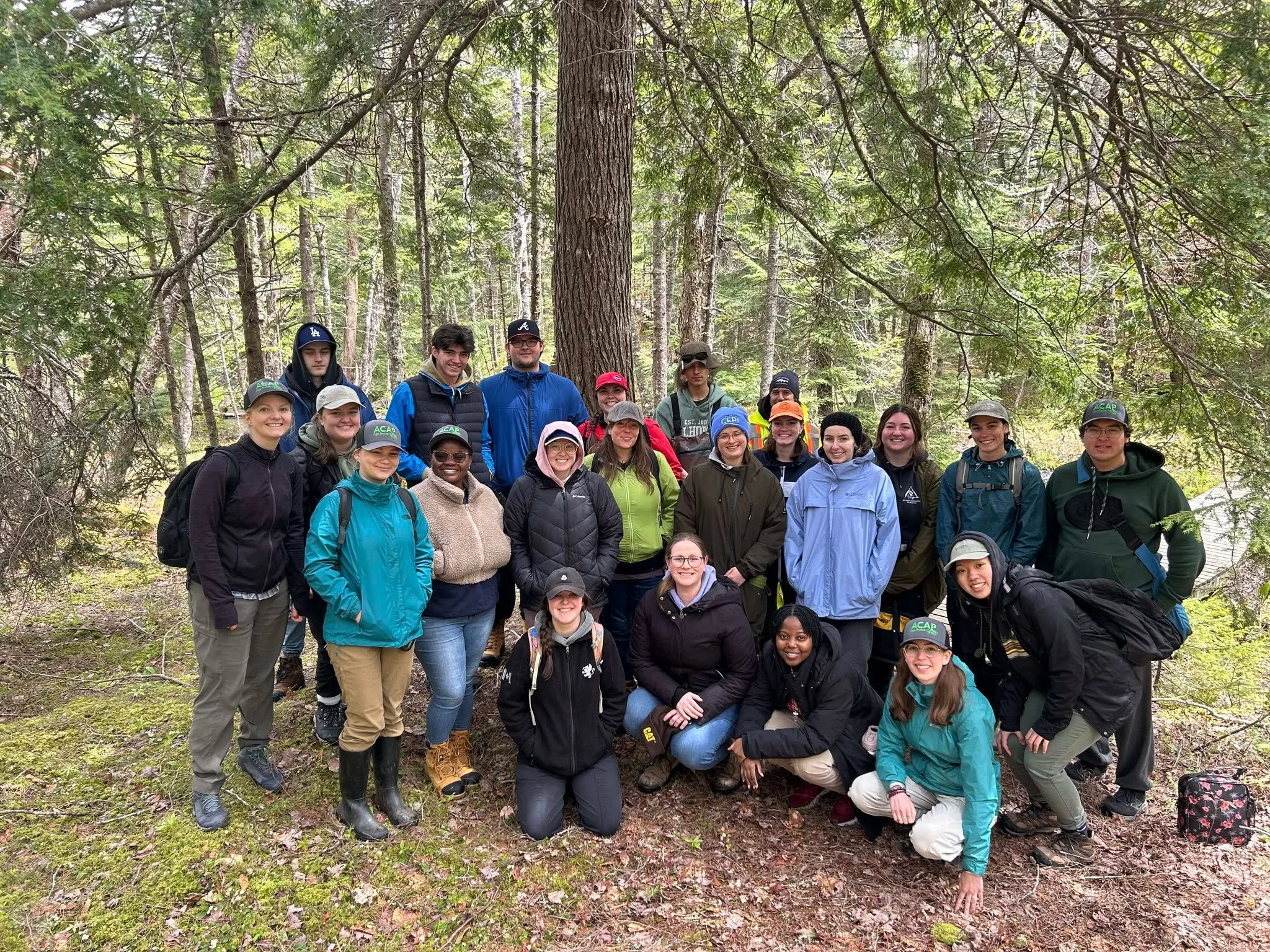Today ACAP Cape Breton summer interns spent the day at the Middle Lake Well field. Underneath this beautiful forest is the groundwater source supplying drinking water for the greater Sydney area. 

Interns learned about the source water protection, h