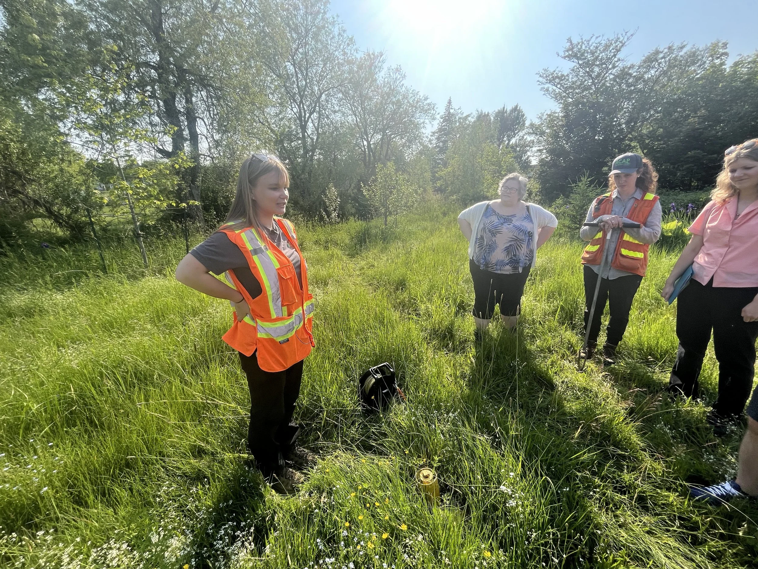 Restoration info walk. July, 2026