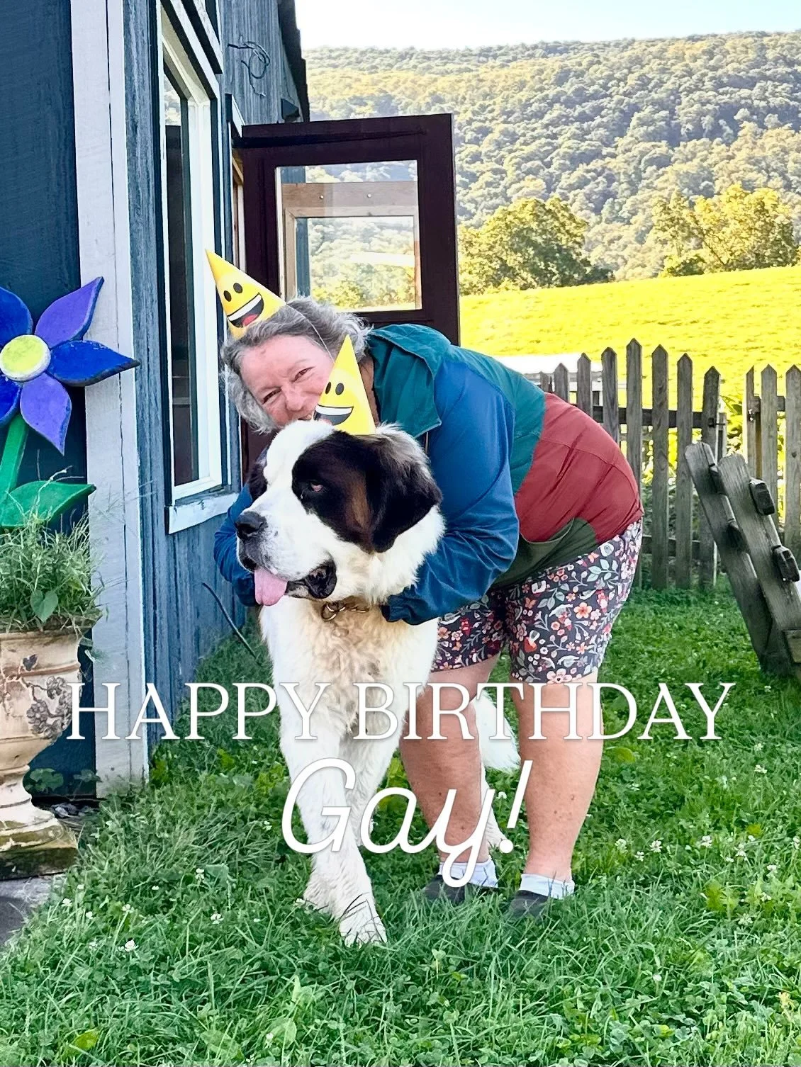 Wishing a VERY happy birthday to the woman who makes it all happen, farmer Gay 💕🎉🐄